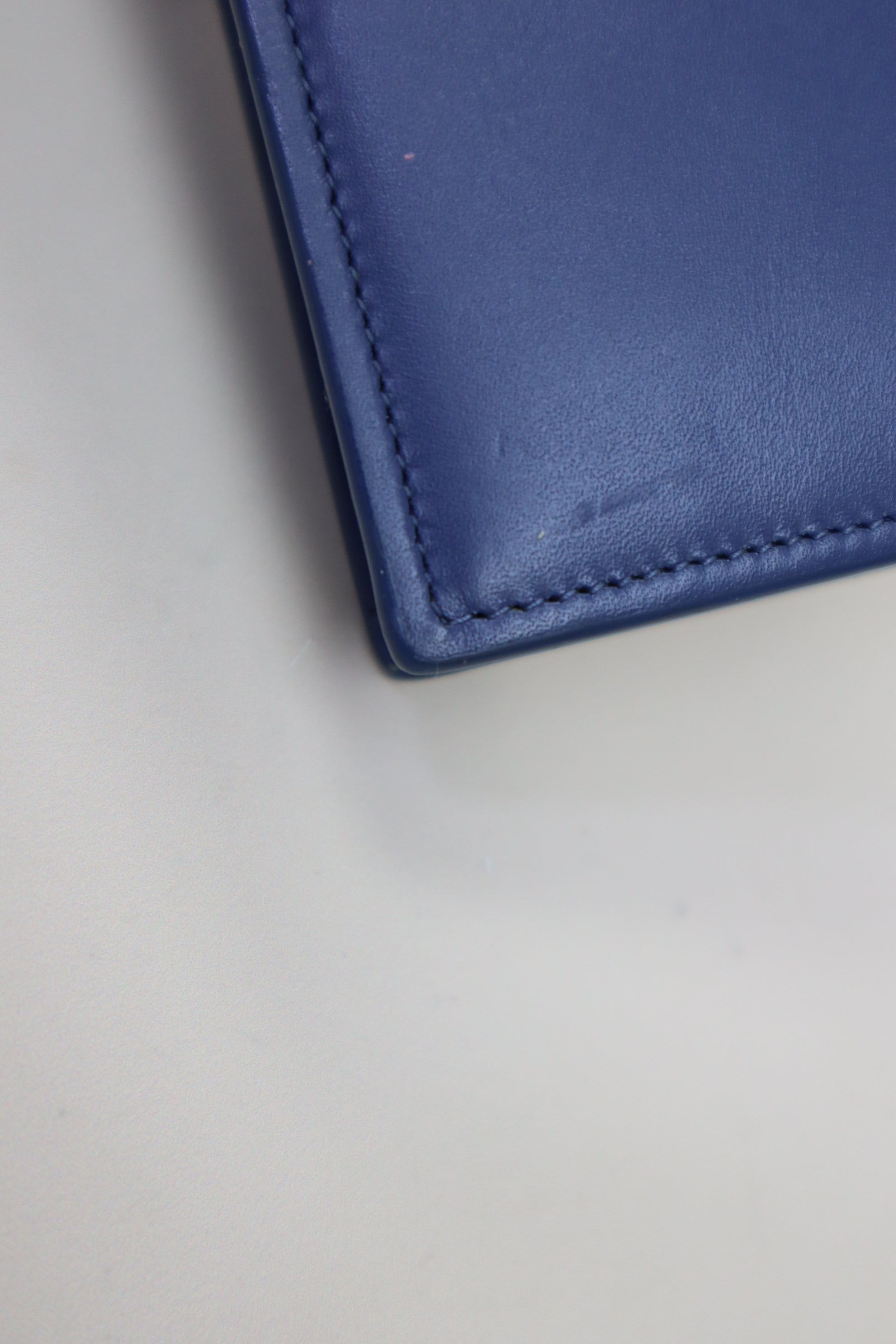 YSL Blue Kate Tassel Chain Wallet