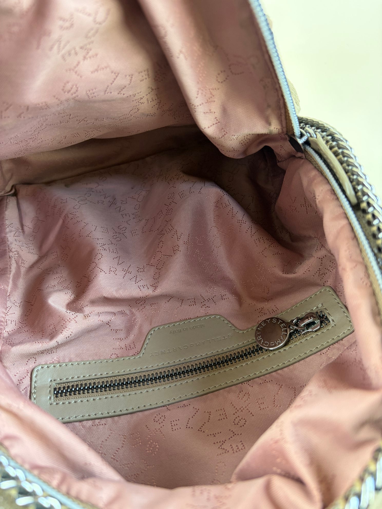 Stella McCartney beige Backpack Bag