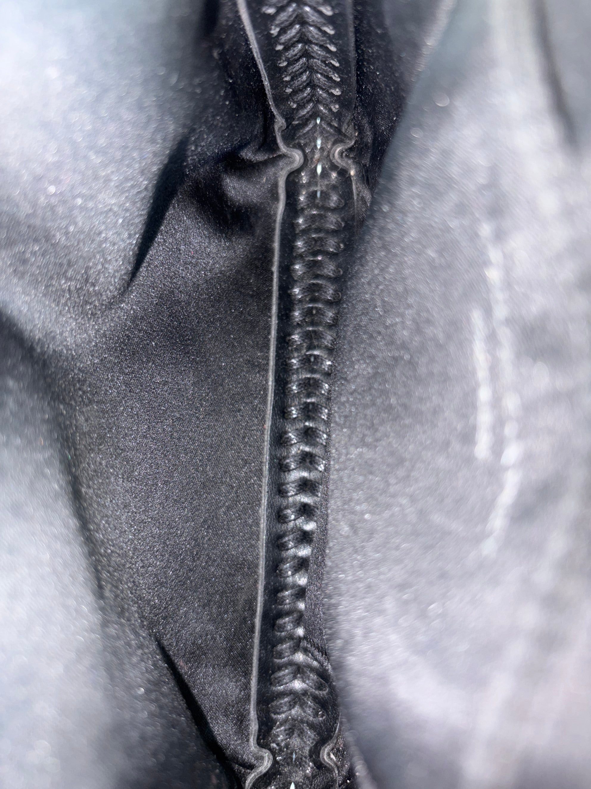 Stella McCartney black Falabella with crystals nano tote bag