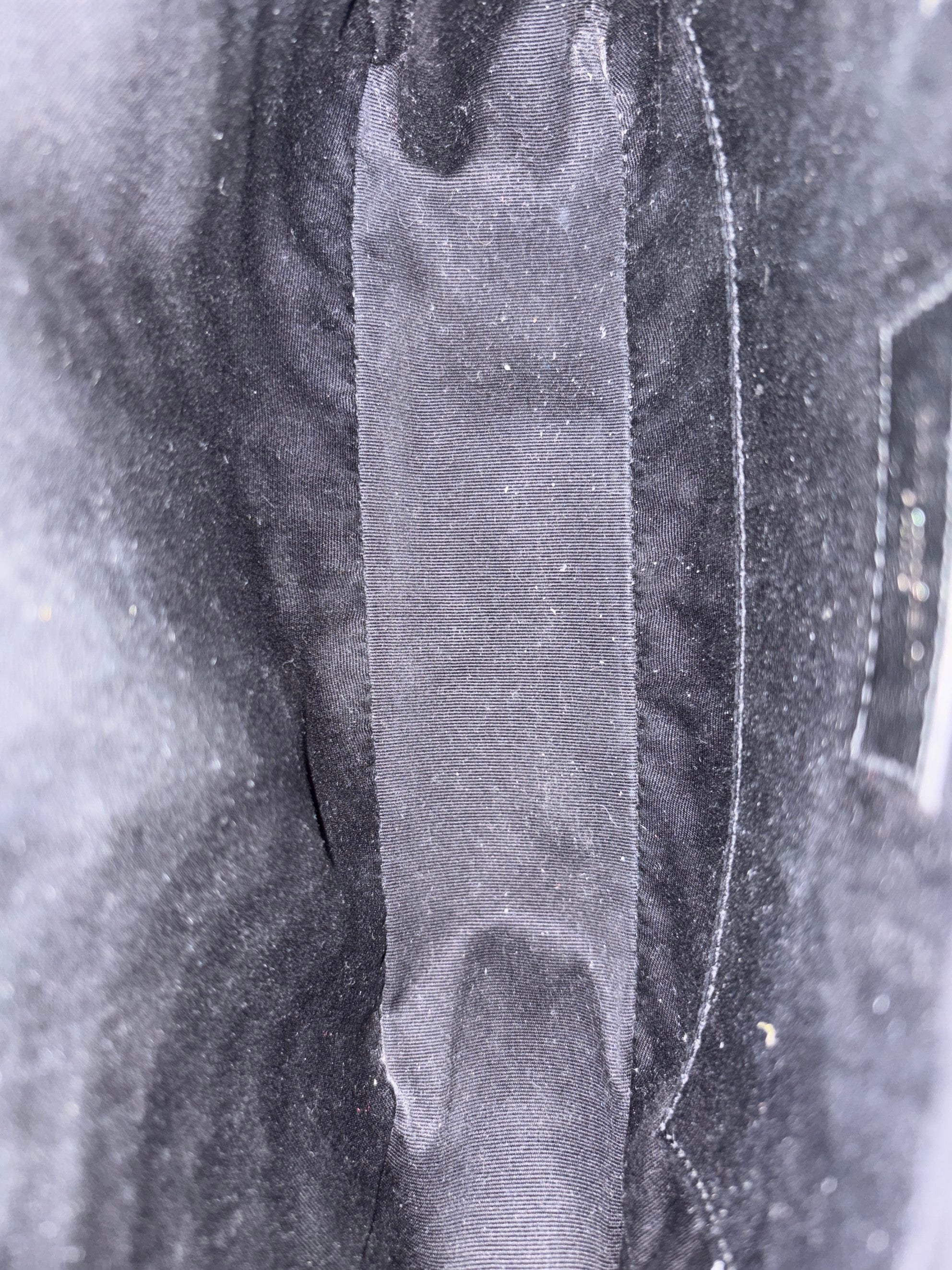 YSL black calfskin matelasse monogram lou camera bag