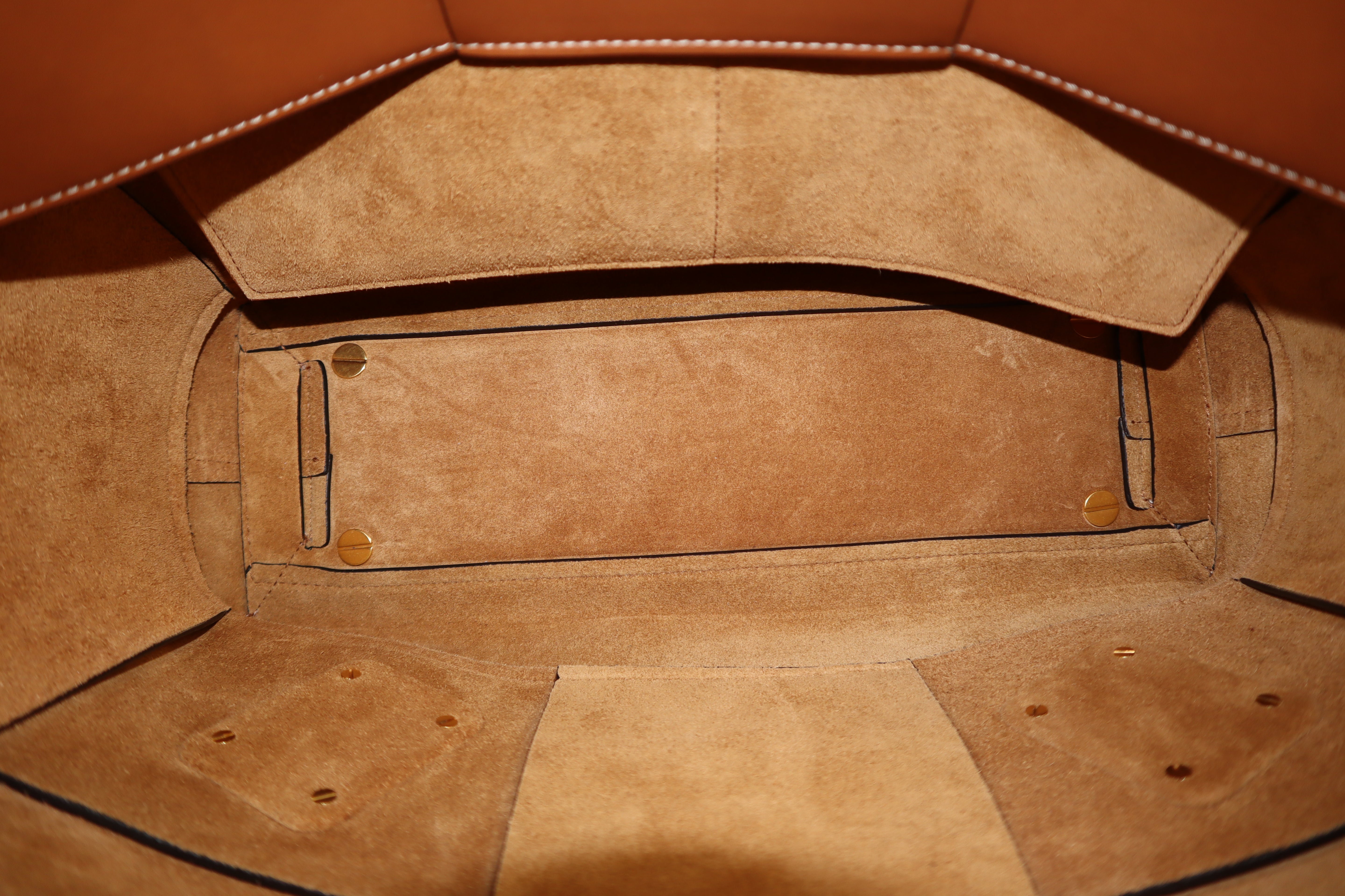 Bottega Veneta Camel Arco Medium Top Handle Bag