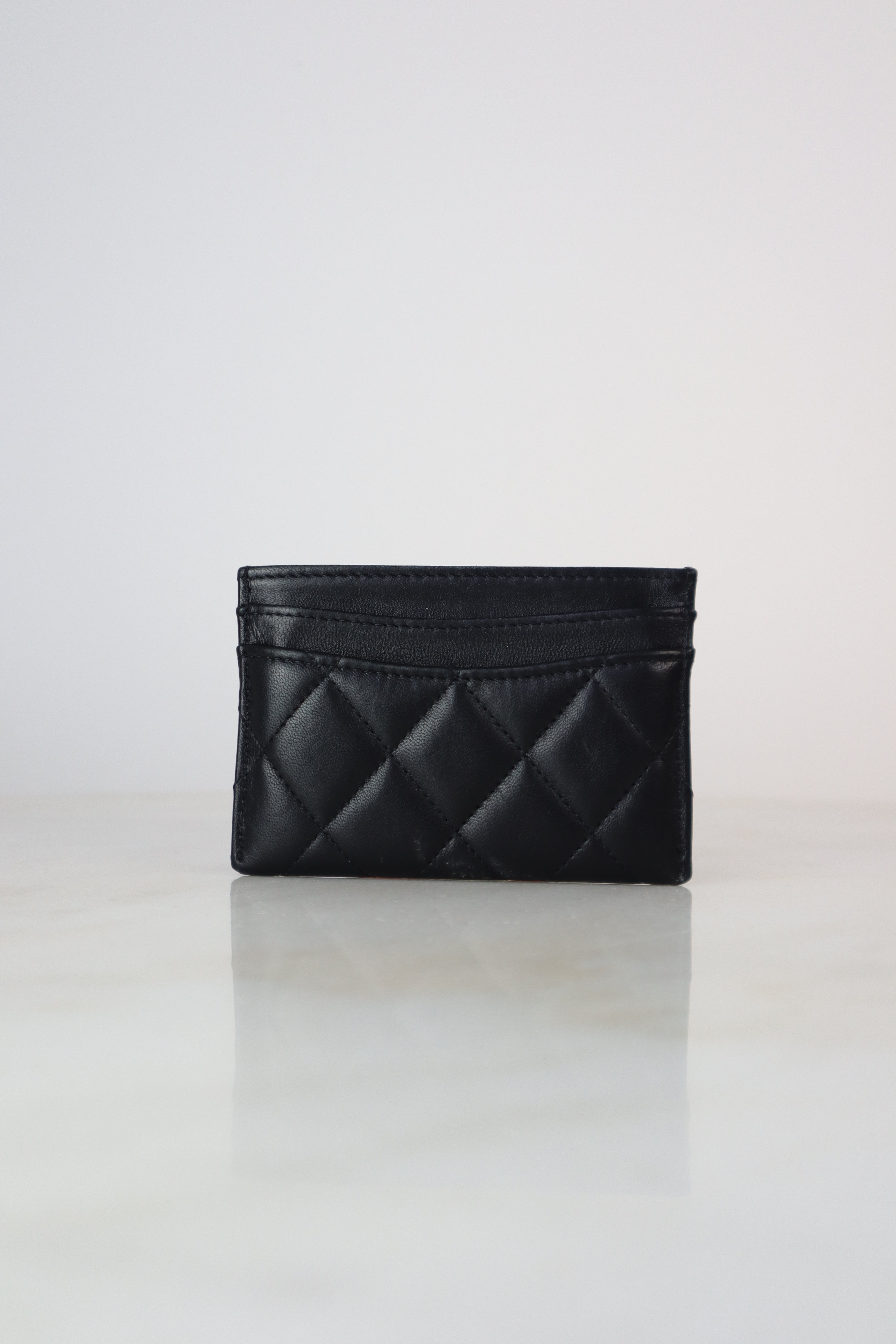 Chanel Black Card Holder