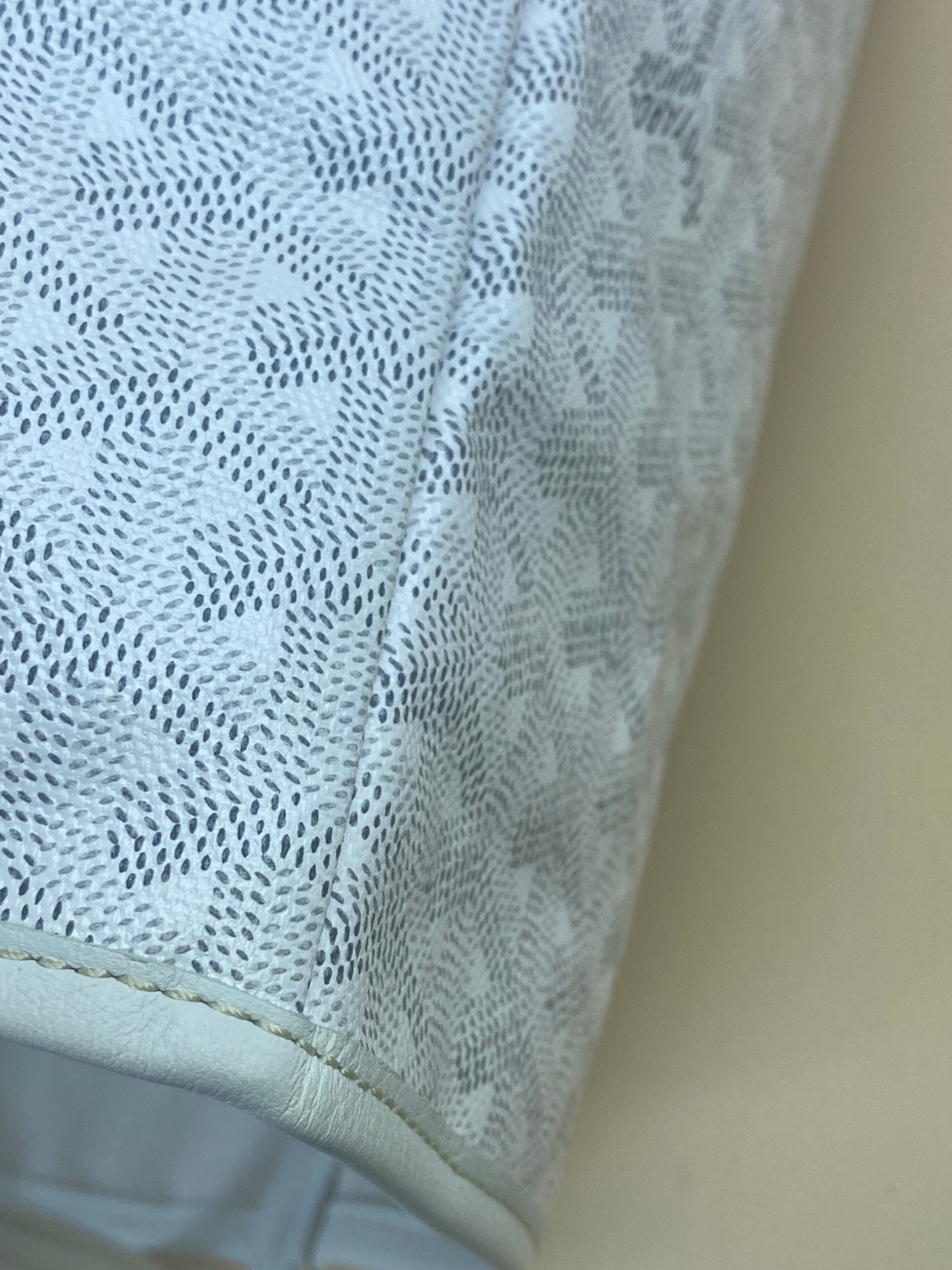 Goyard White Goyar dine Saint Louis GM Bag