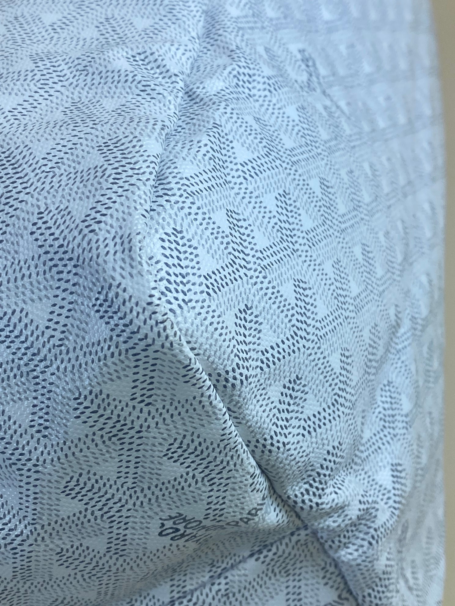 Goyard White Goyar dine Saint Louis GM Bag