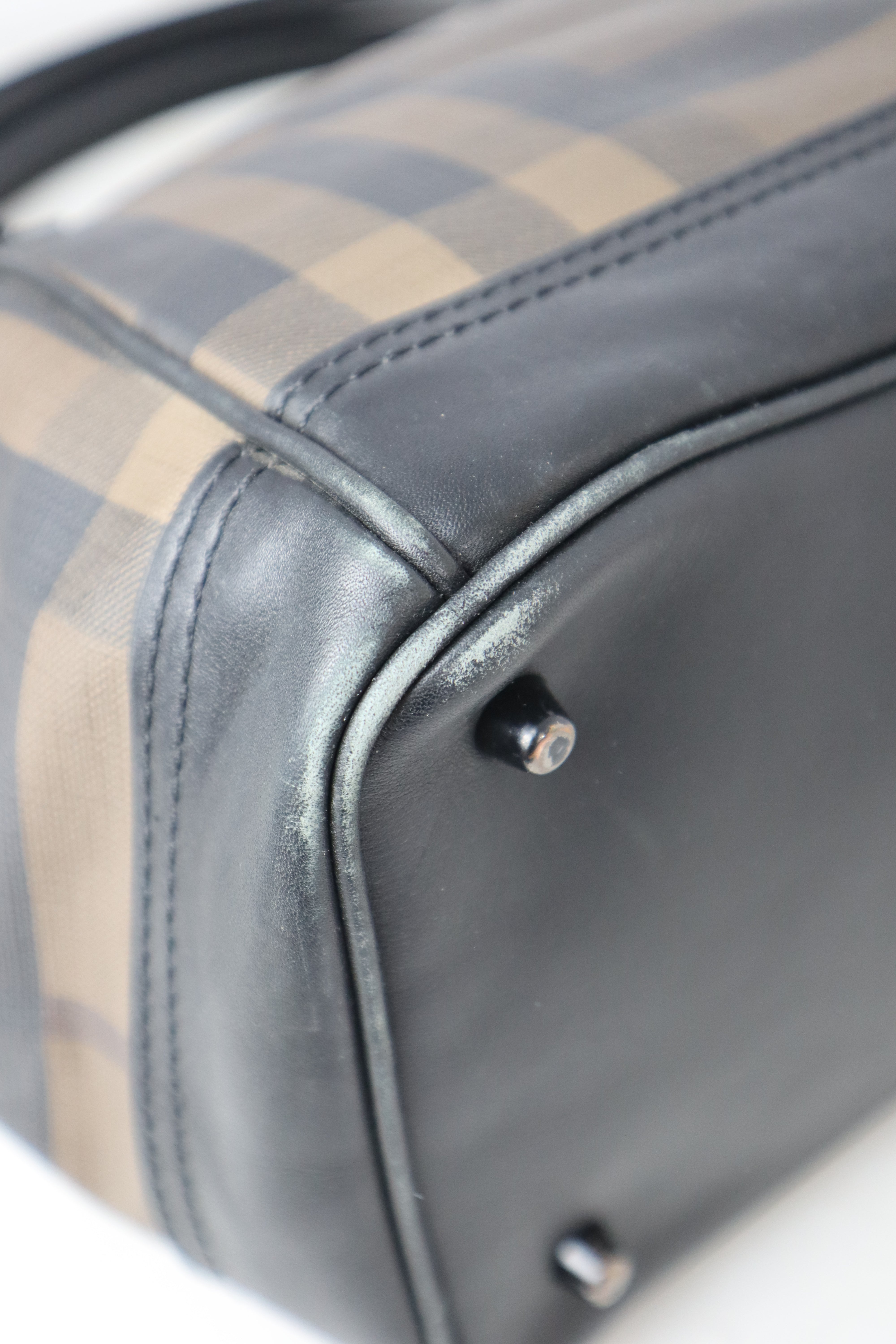 Burberry Smoked Check Shoulder Bag