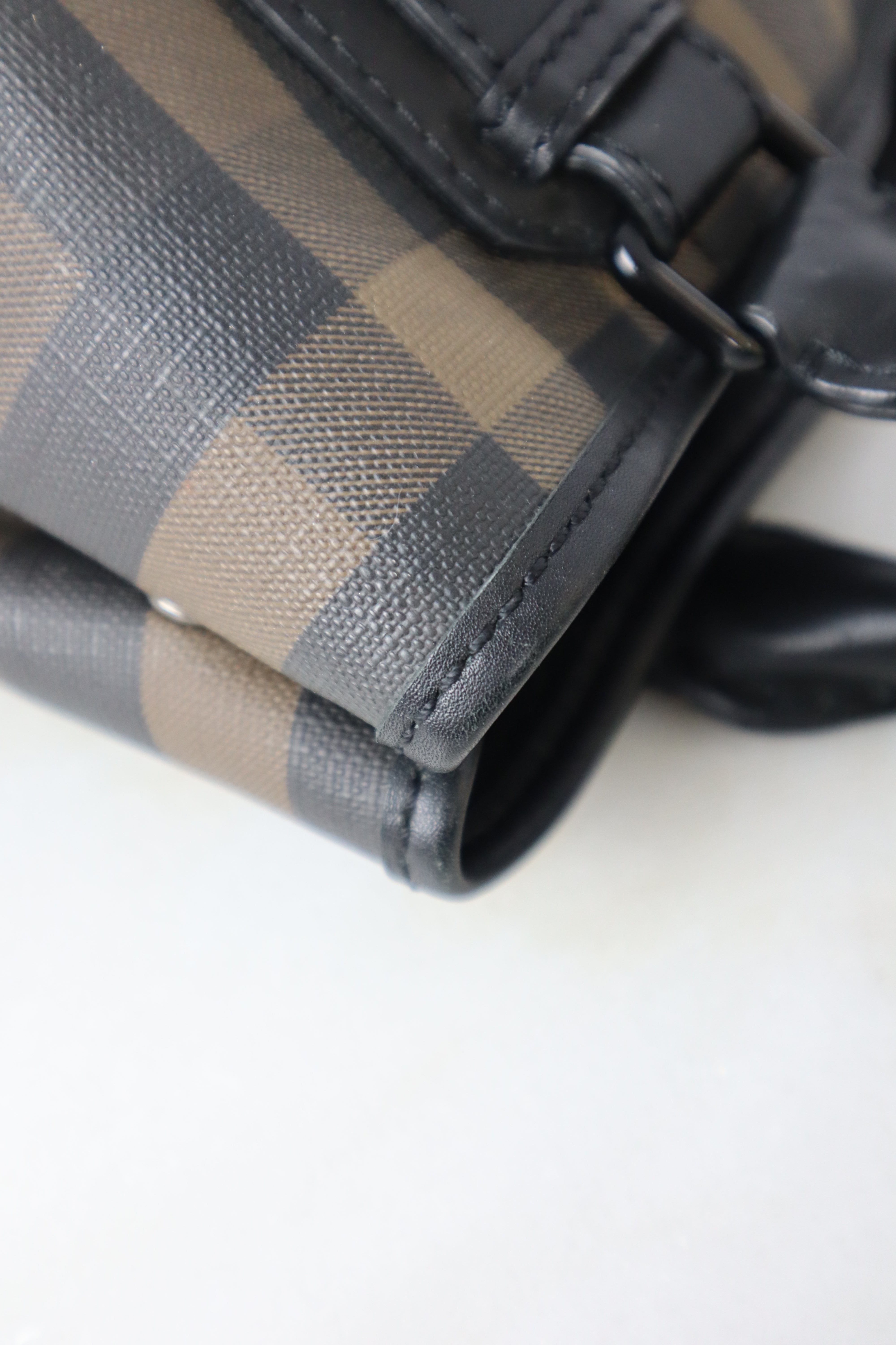 Burberry Smoked Check Shoulder Bag
