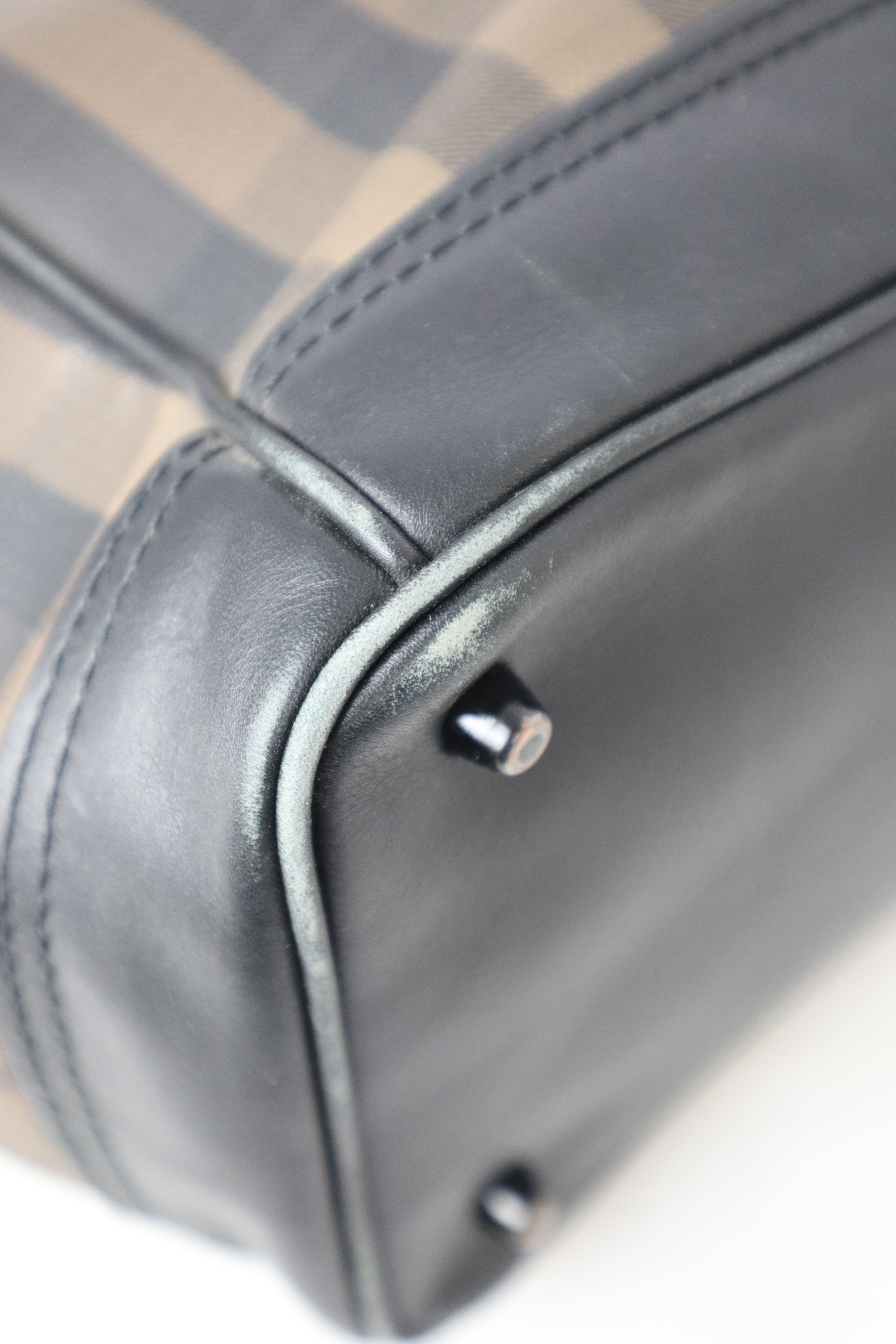 Burberry Smoked Check Shoulder Bag