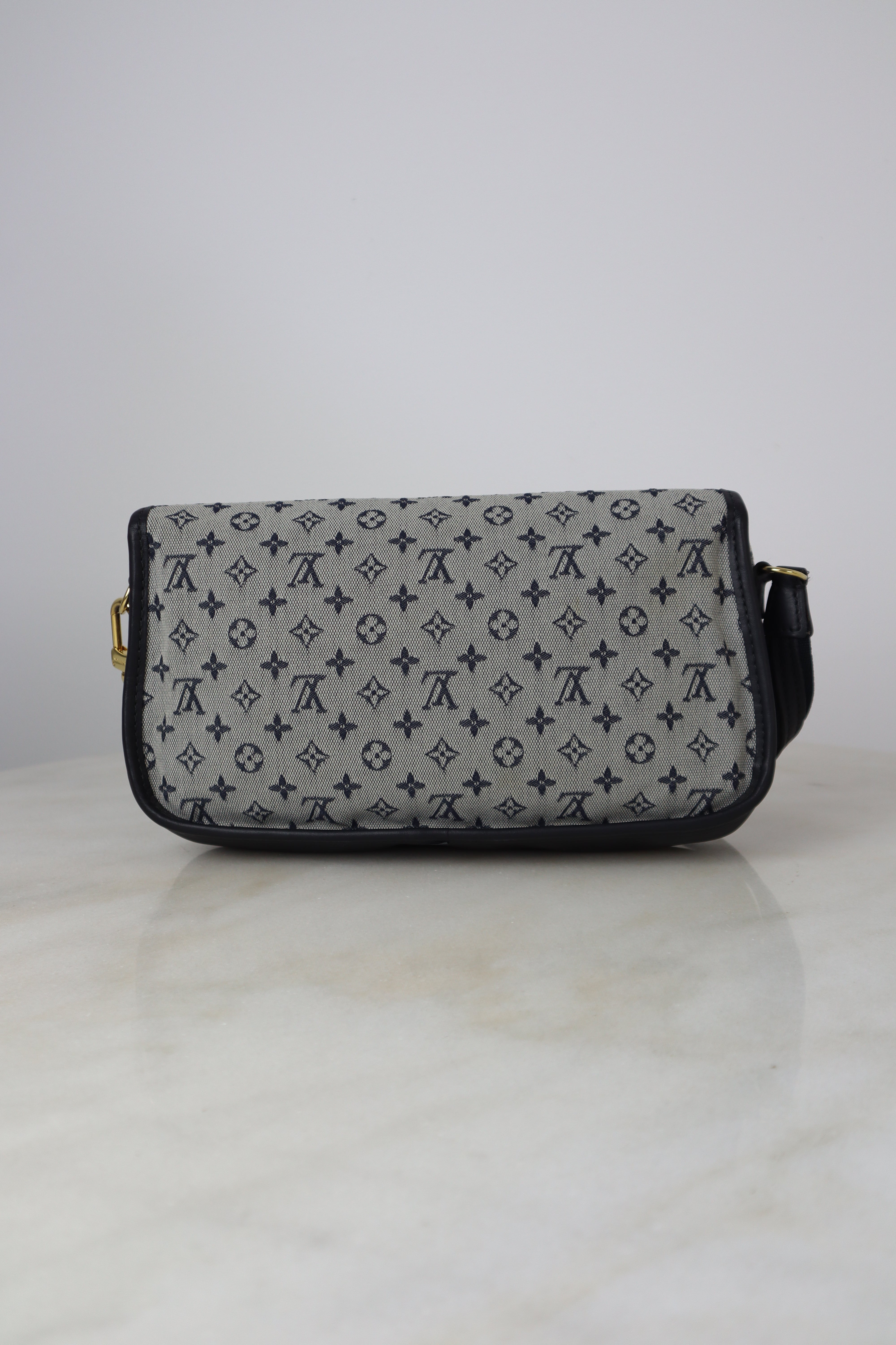 Louis Vuitton Blue Monogram Mini Lin Marjorie Shoulder Bag