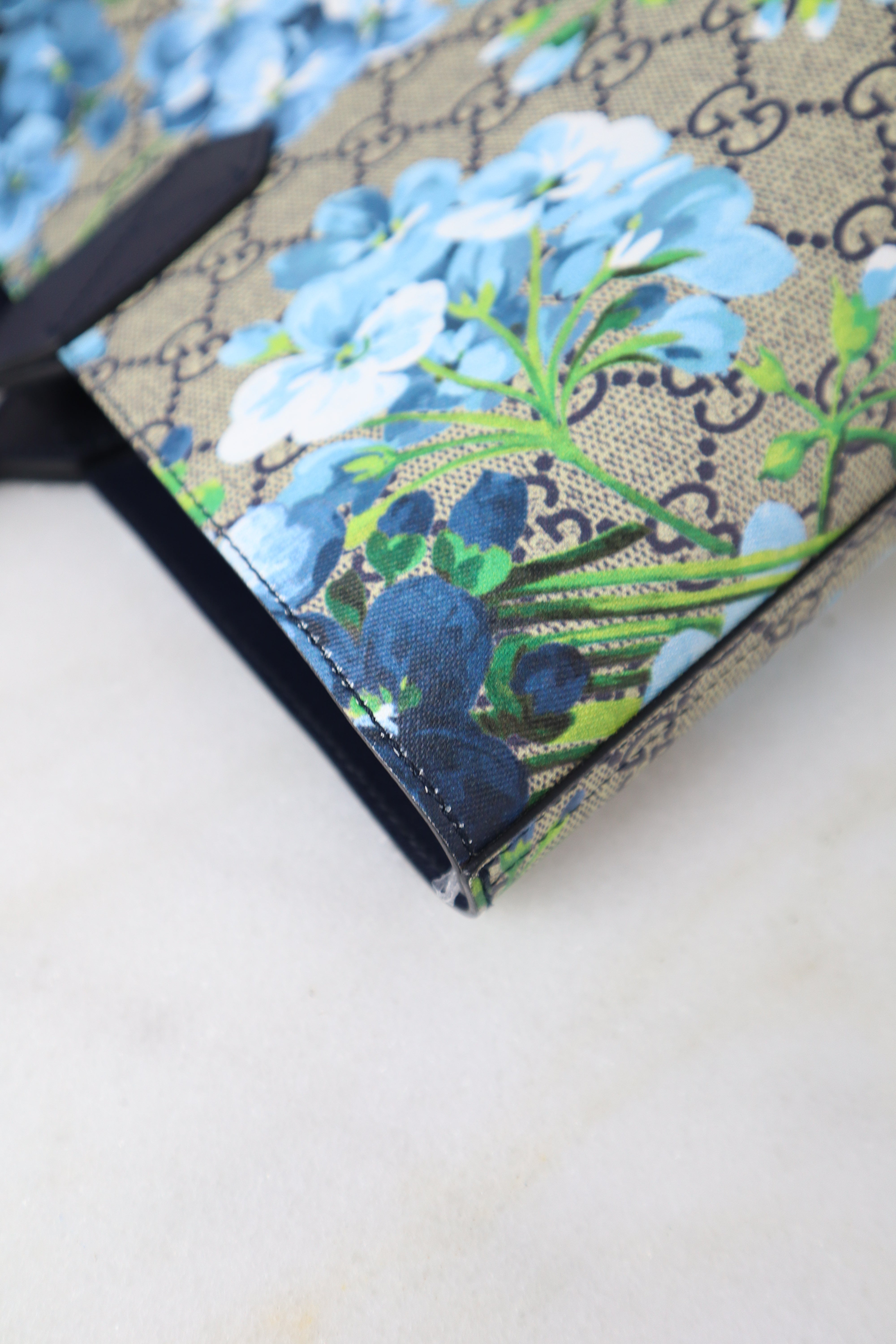Gucci Multicolor Blooms Medium Reversible Floral Tote Bag