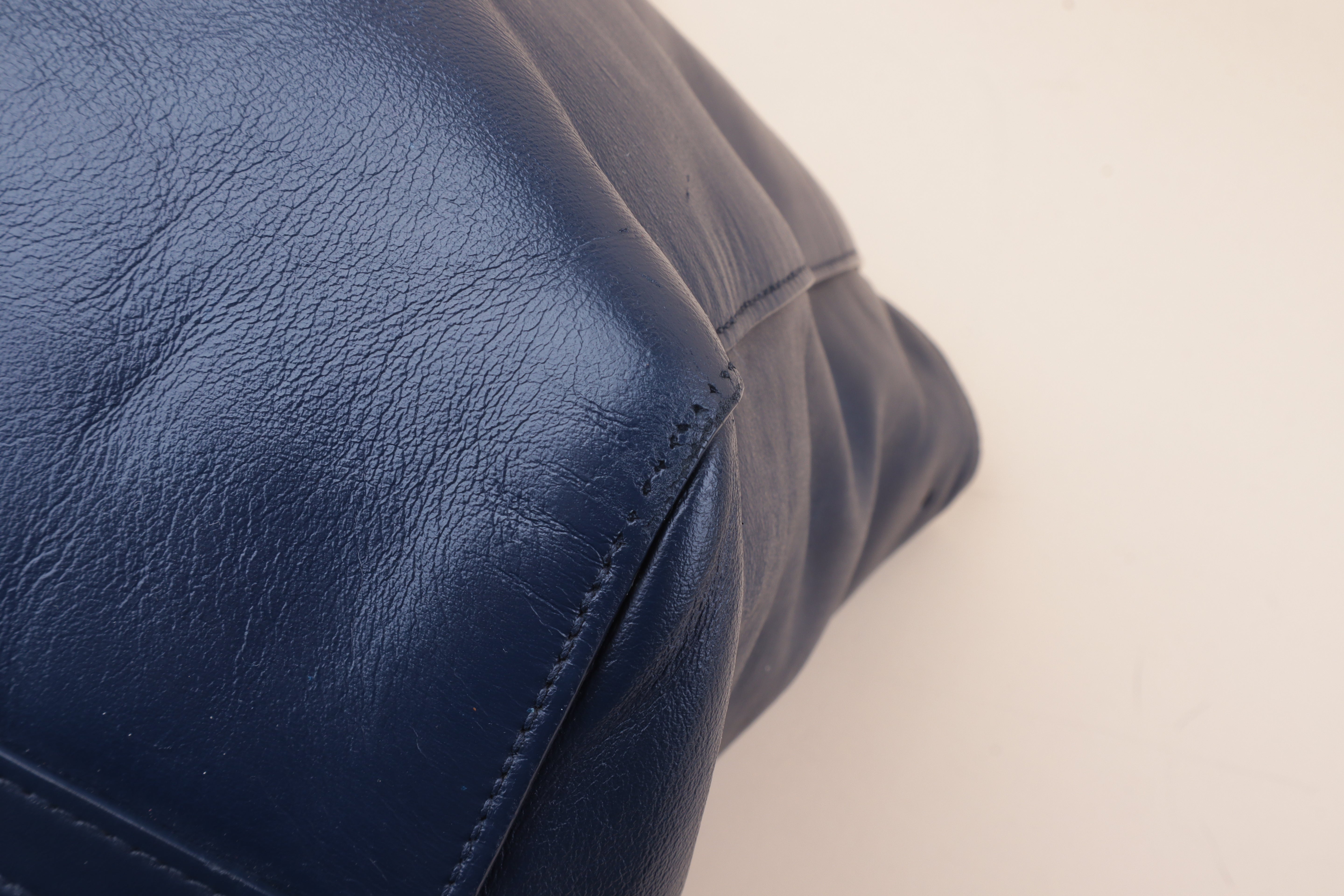 Prada Dark Blue Tote Bag