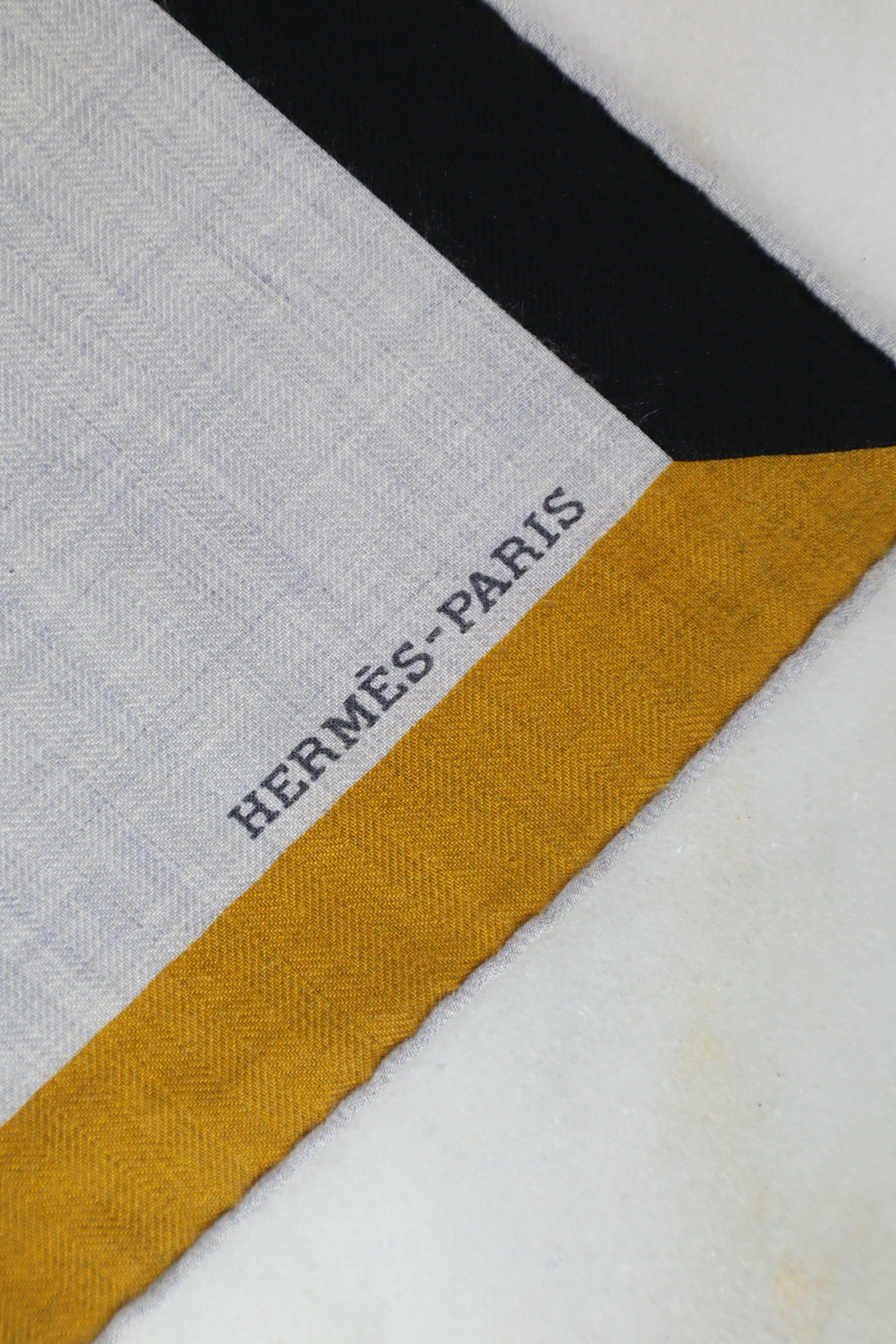 Hermes Multicolor Encadre Blason Scarf 90