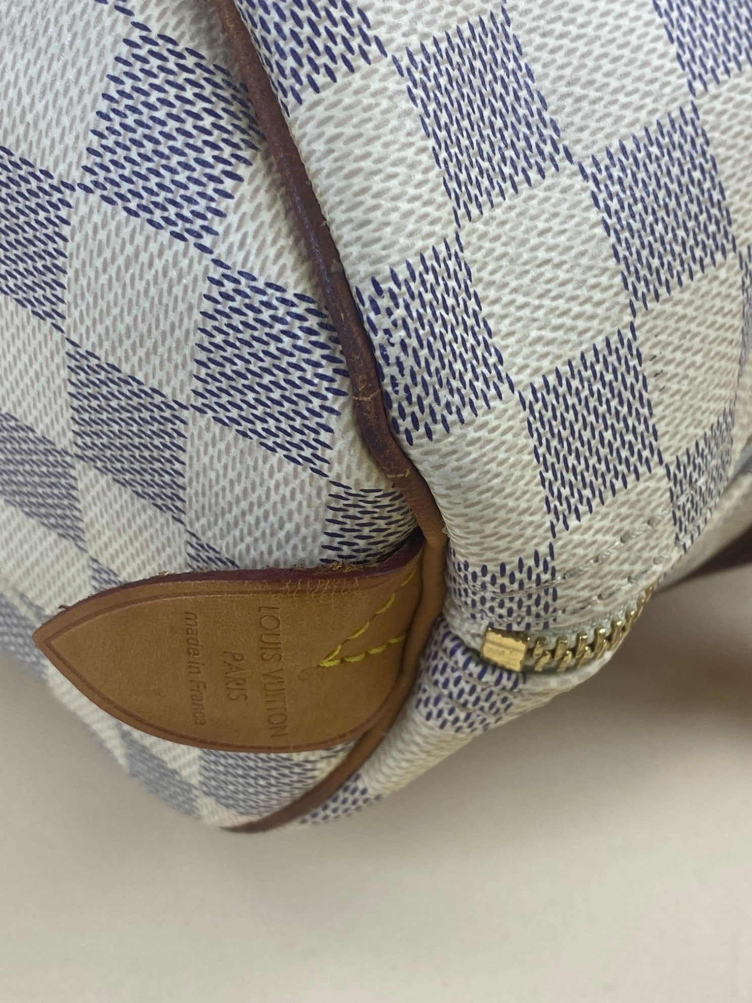 Louis Vuitton Damier Azur Speedy 30 Bag