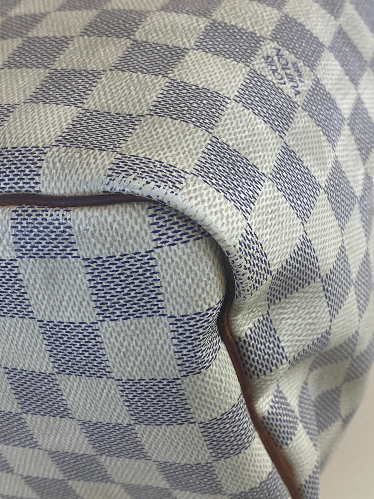 Louis Vuitton Damier Azur Speedy 30 Bag