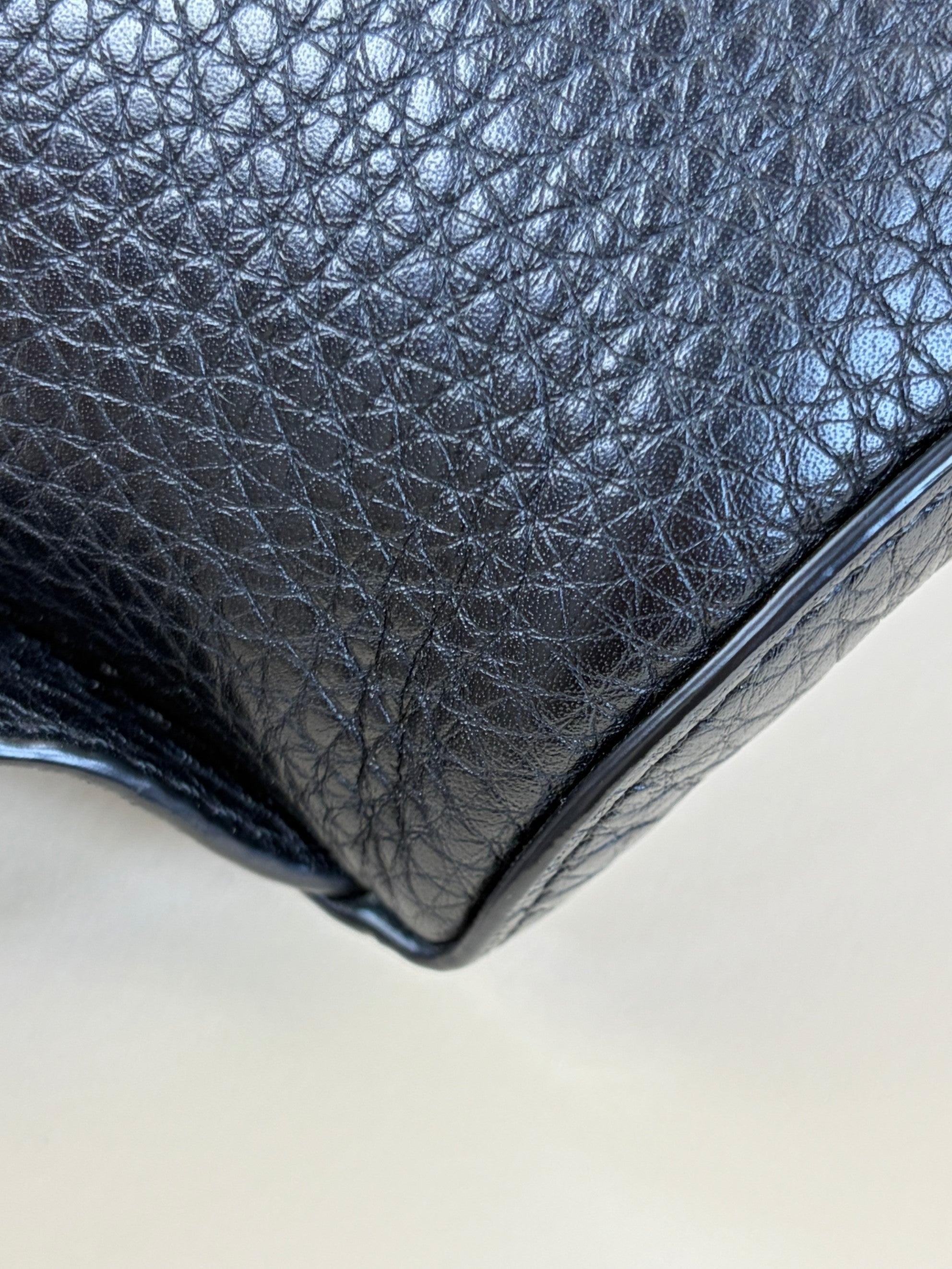 Valentino gravani black grainy calfskin Rockstud Belt Bag