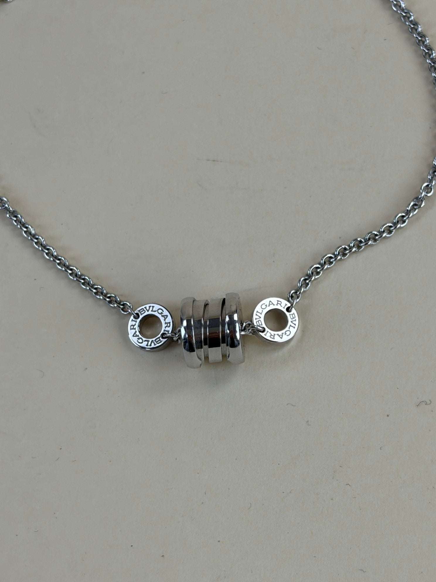 Bvlgari 18K White Gold B. Zero 1 Bracelet