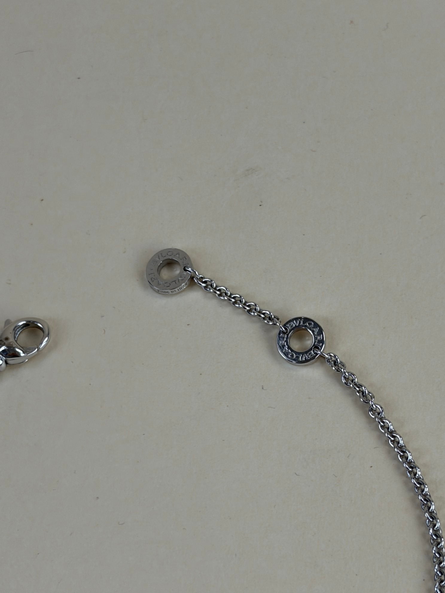 Bvlgari 18K White Gold B. Zero 1 Bracelet