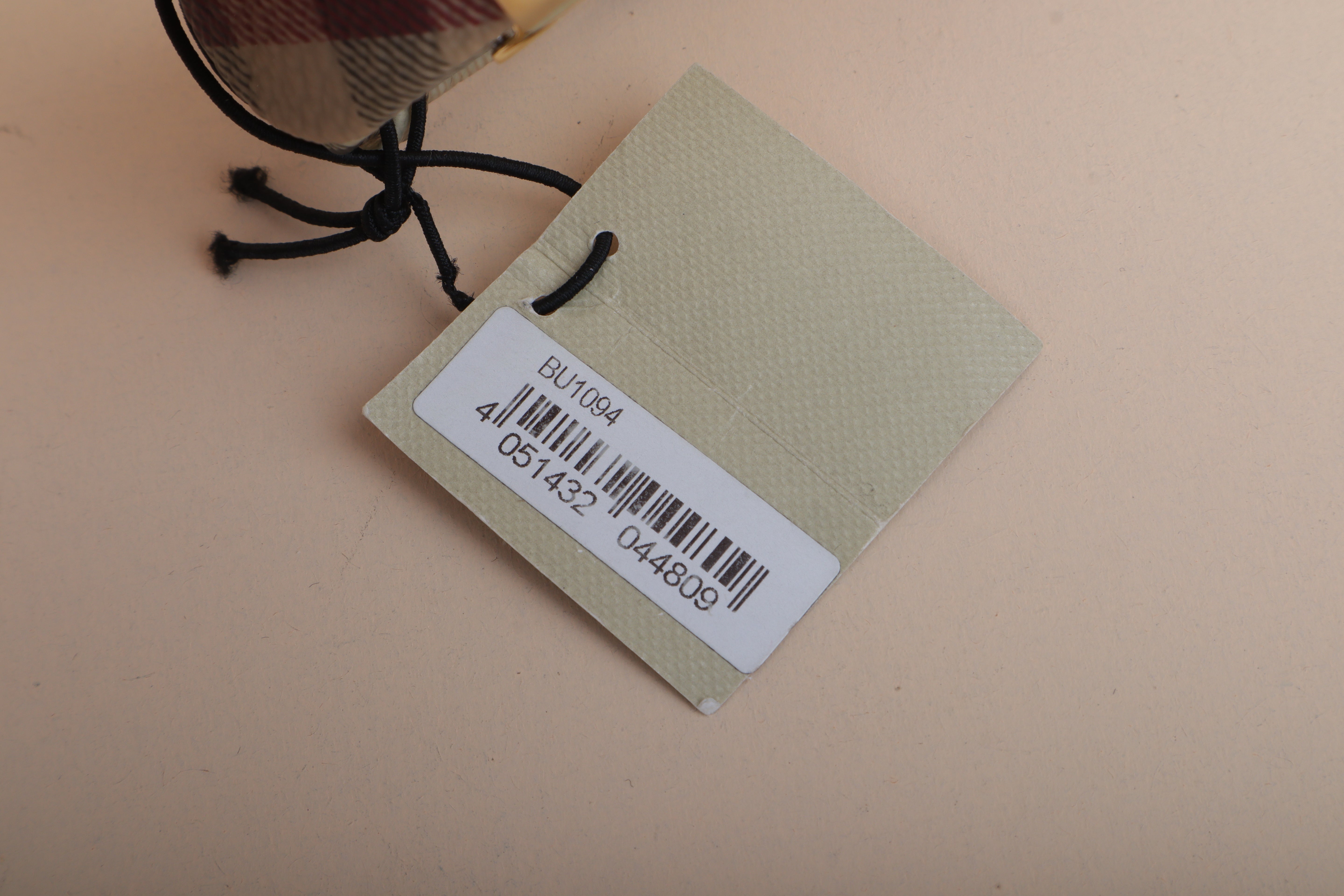 Burberry Gold City Square Pioneer House Check Watch