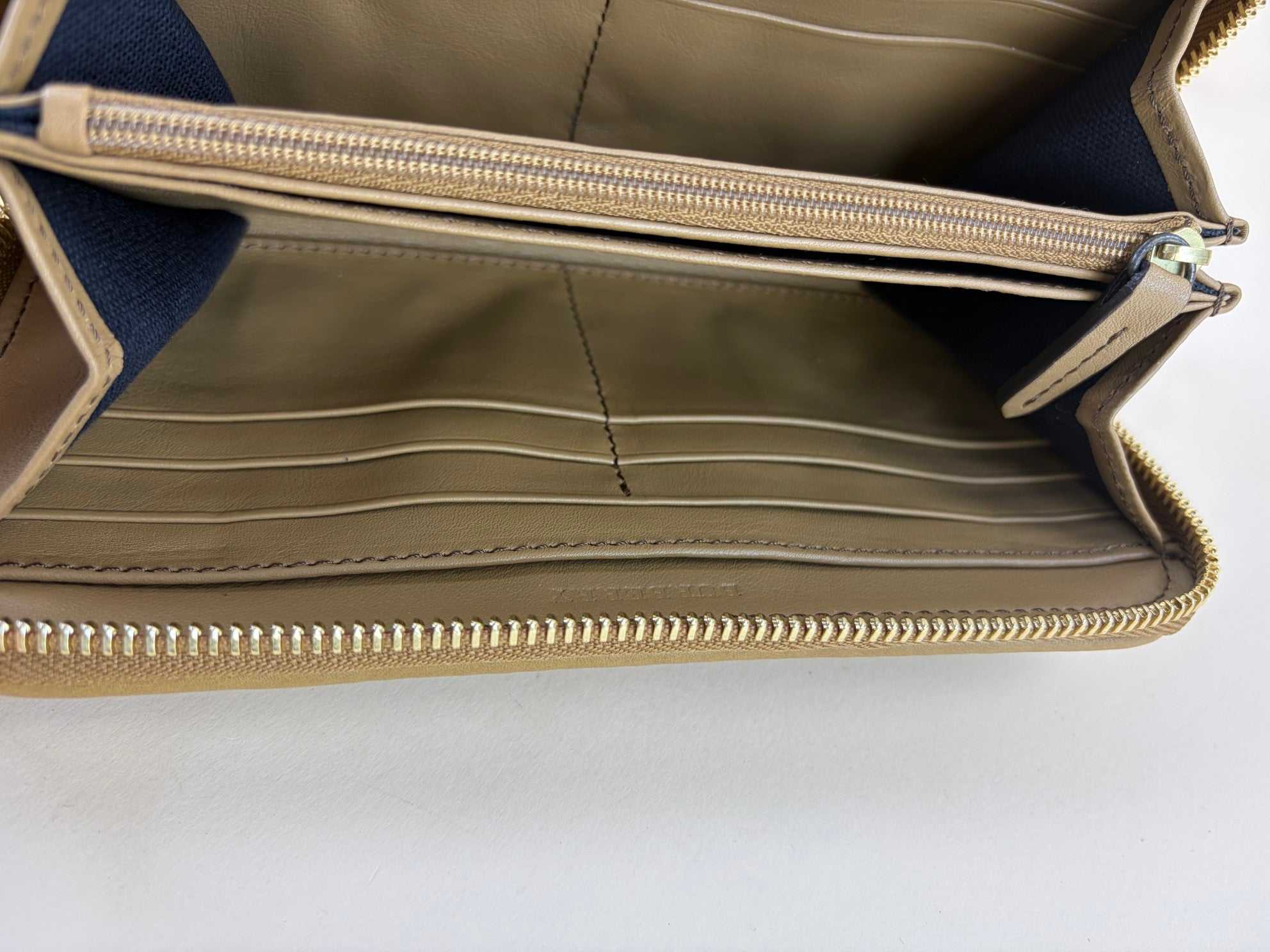 Burberry Beige House Check Wallet