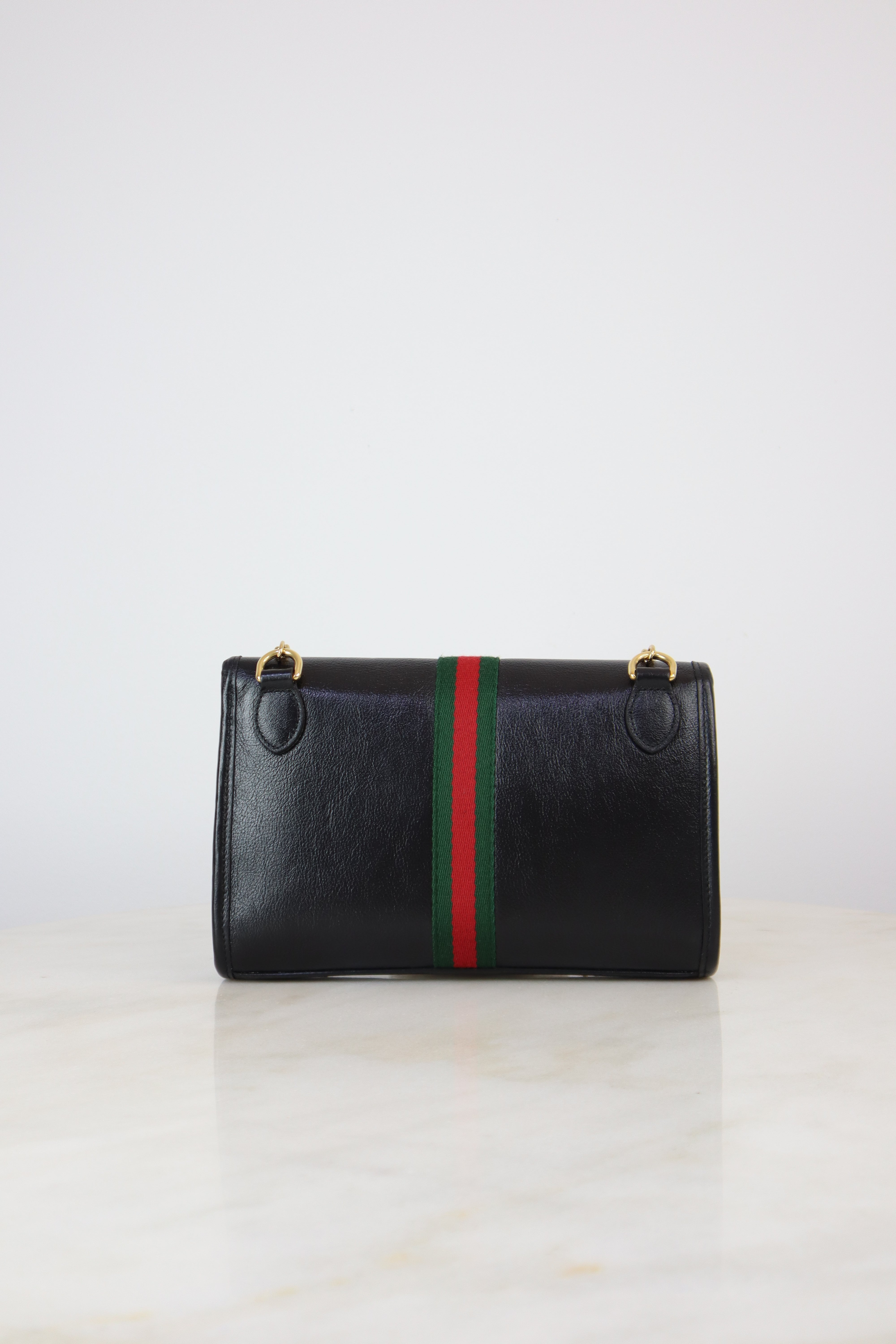 Gucci Black Rajah Small Shoulder Bag