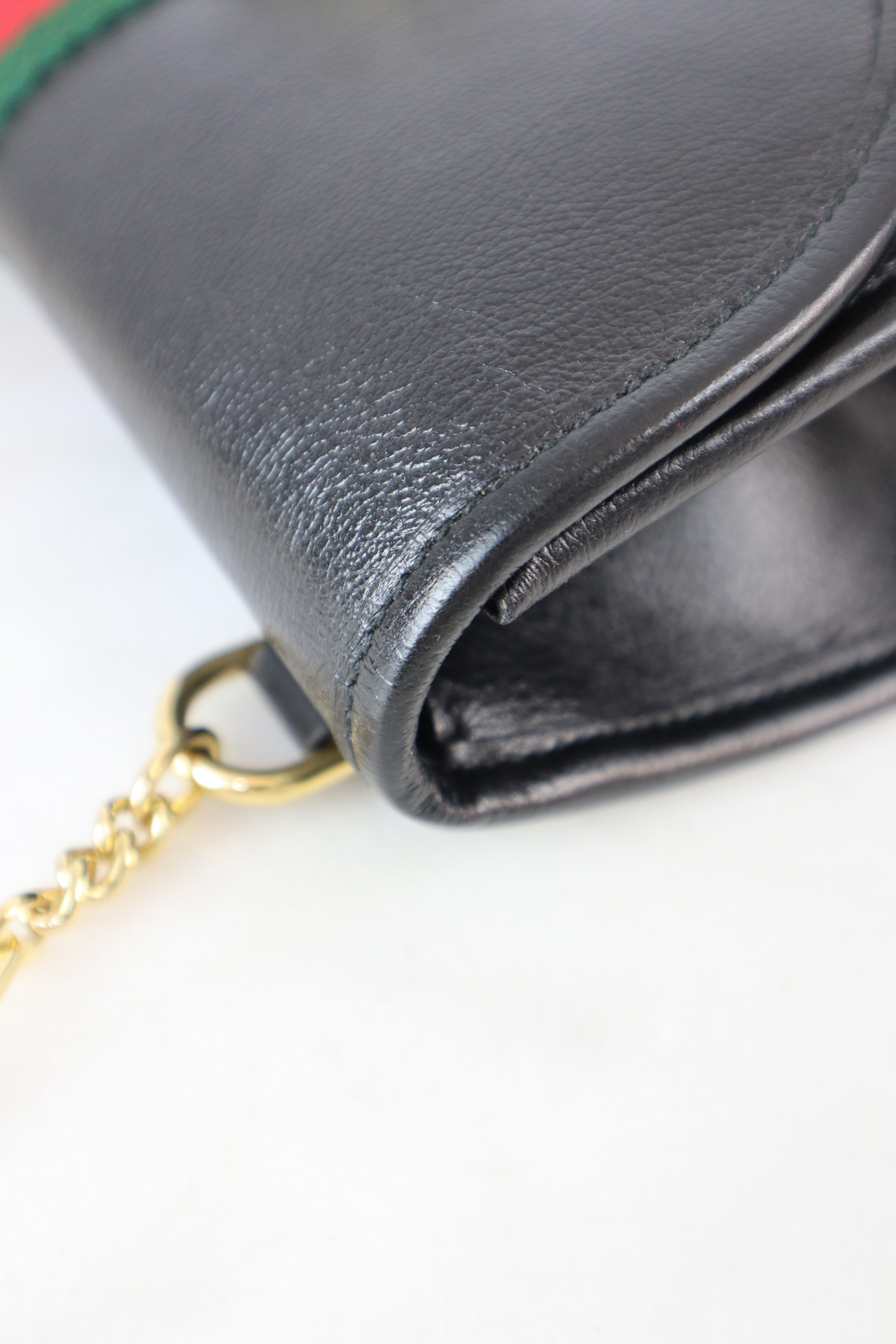 Gucci Black Rajah Small Shoulder Bag