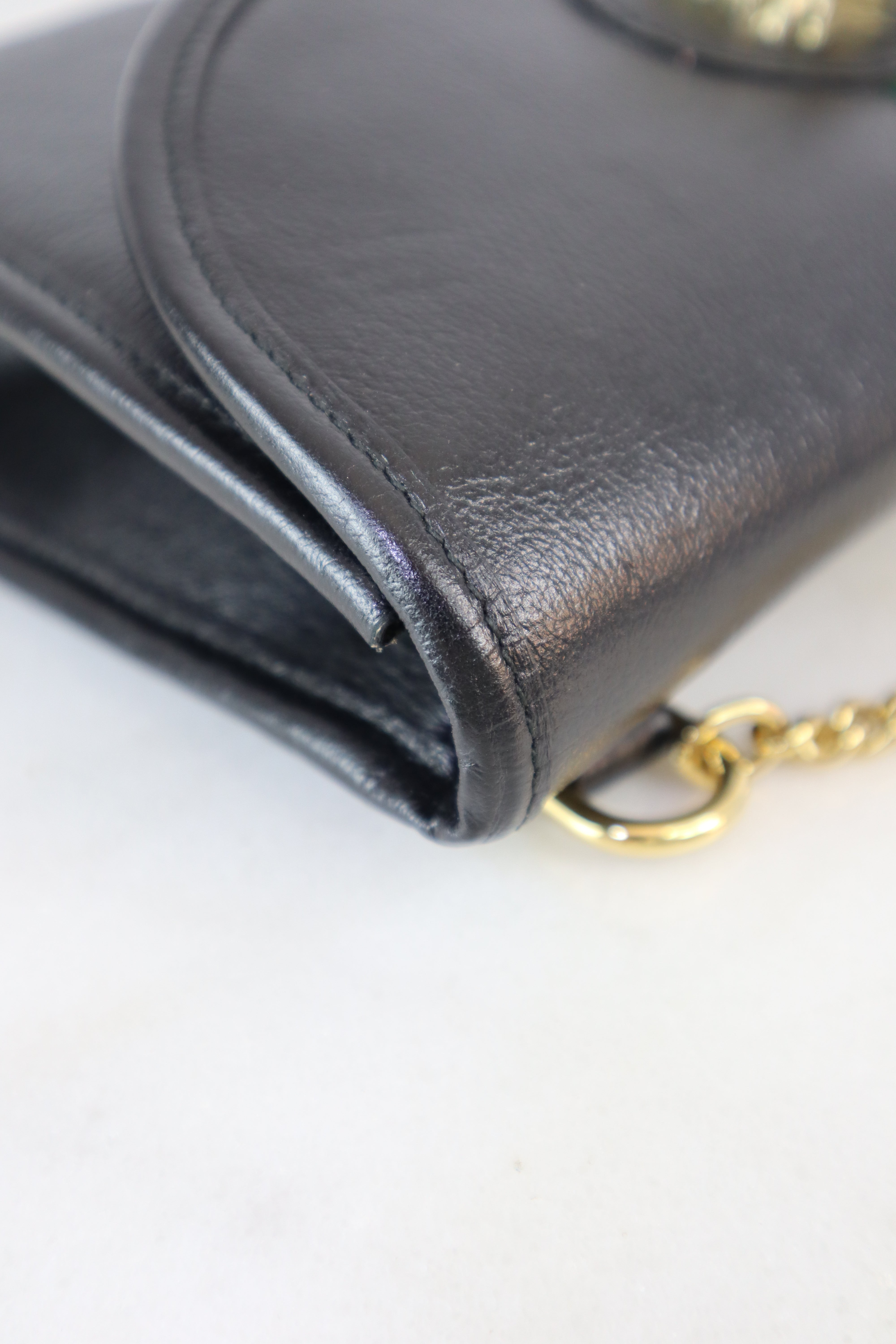 Gucci Black Rajah Small Shoulder Bag