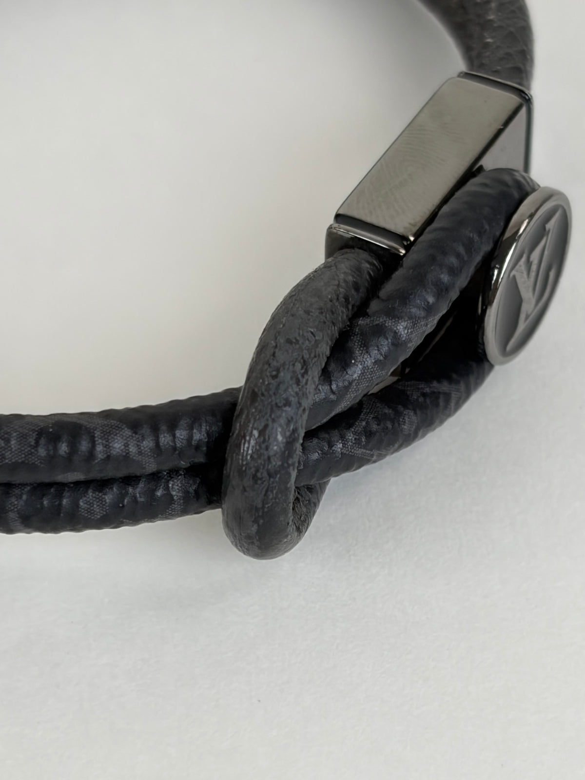 Louis Vuitton Monogram Eclipse Loop It Bracelet