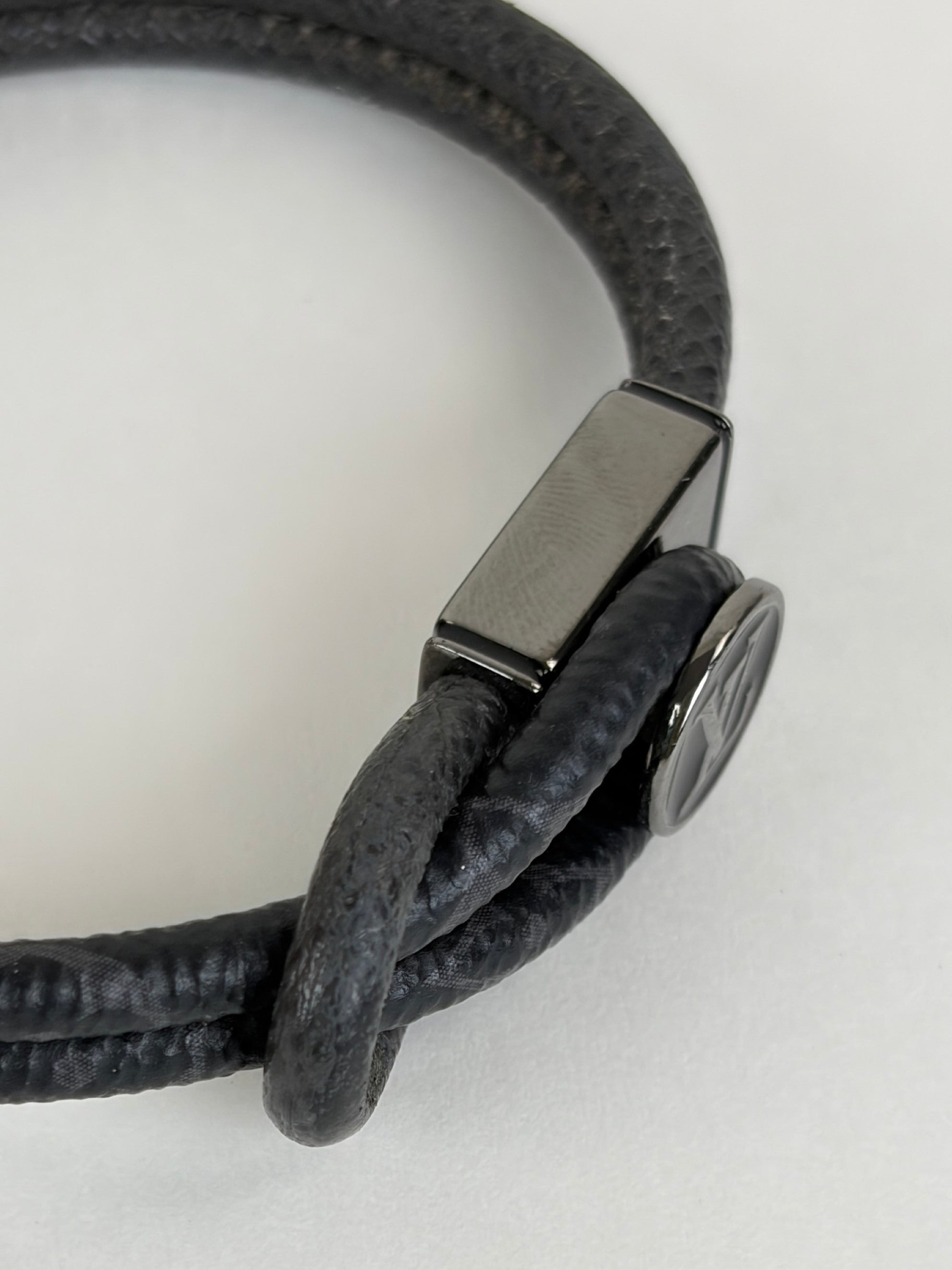 Louis Vuitton Monogram Eclipse Loop It Bracelet