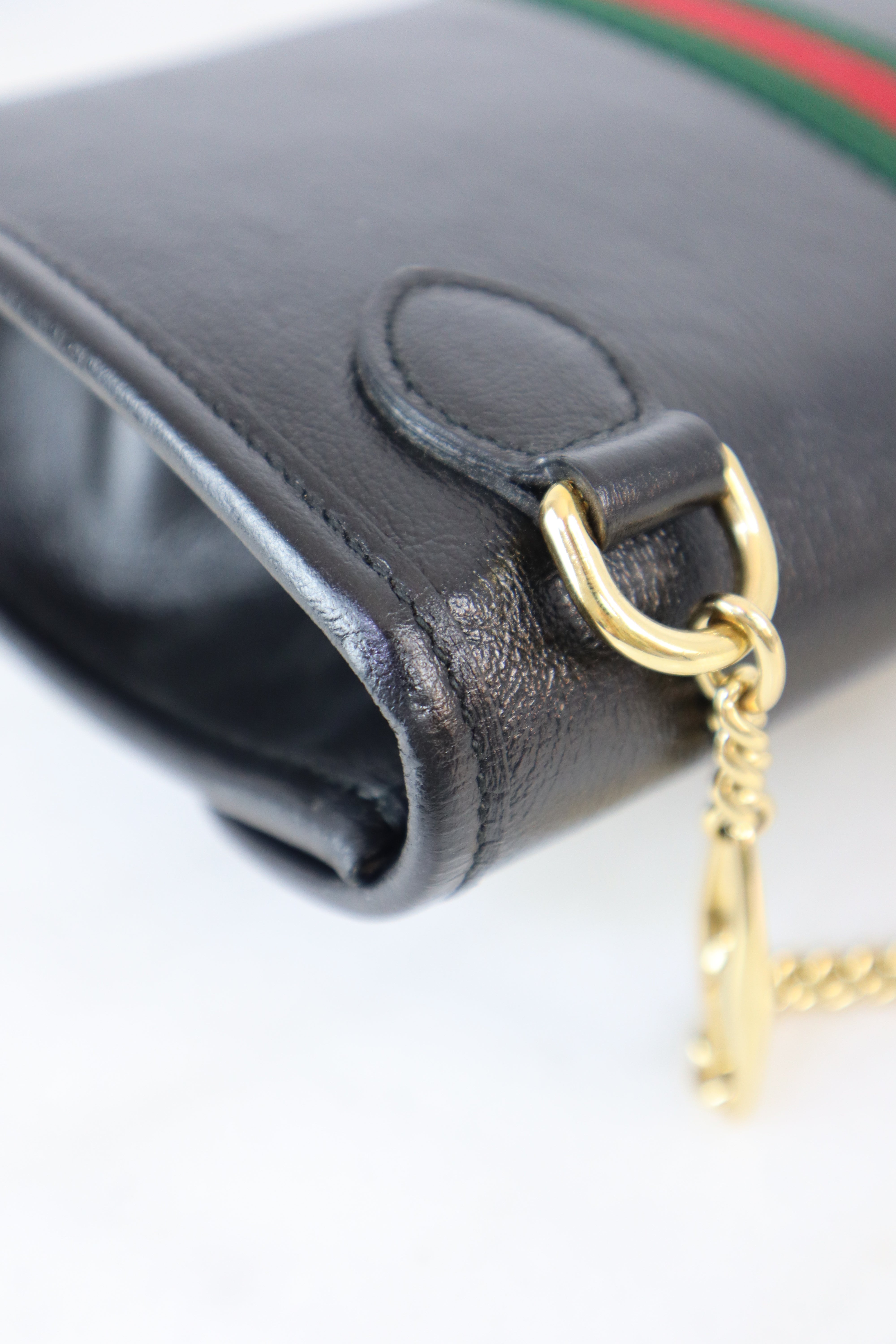 Gucci Black Rajah Small Shoulder Bag