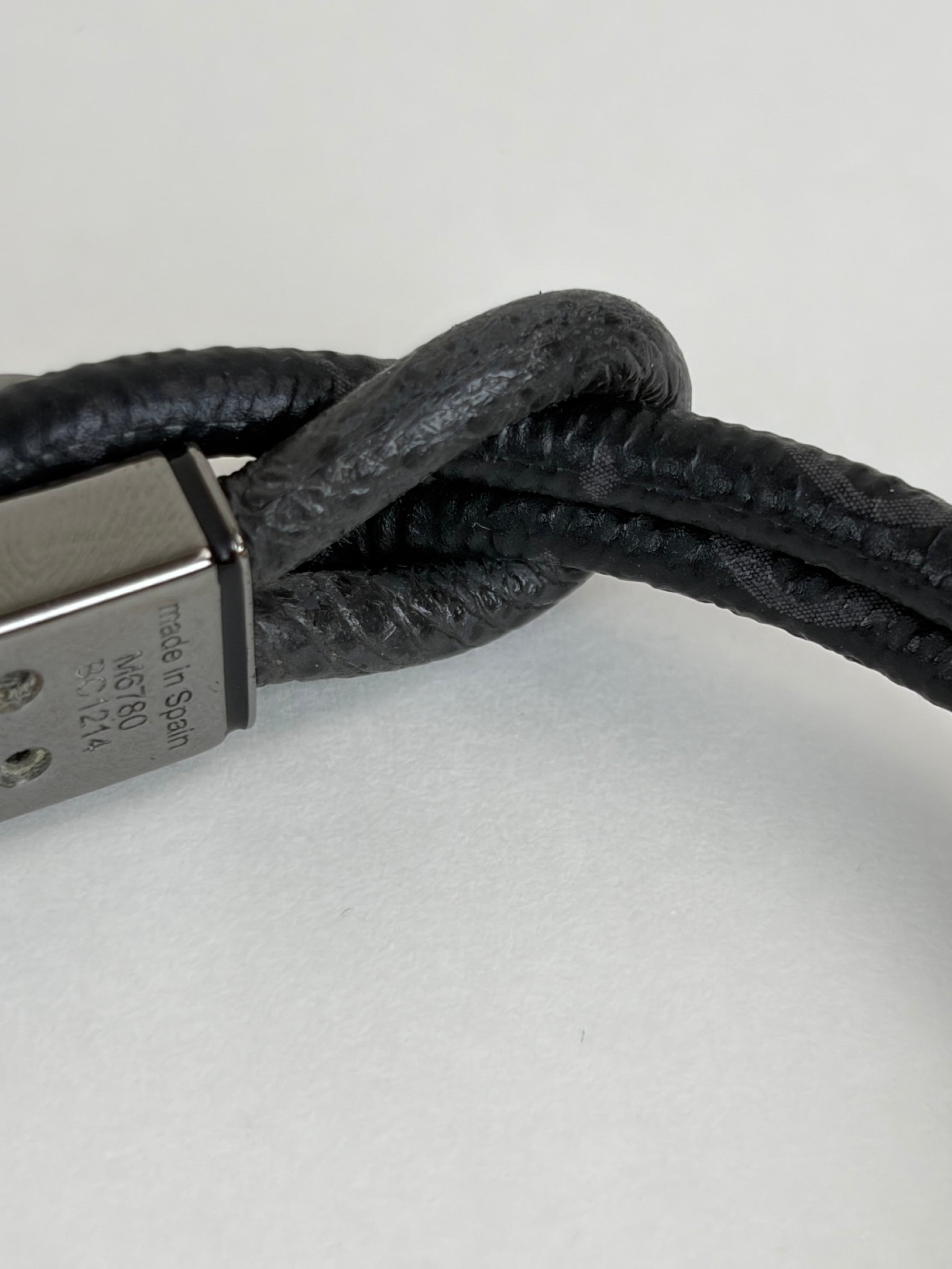 Louis Vuitton Monogram Eclipse Loop It Bracelet