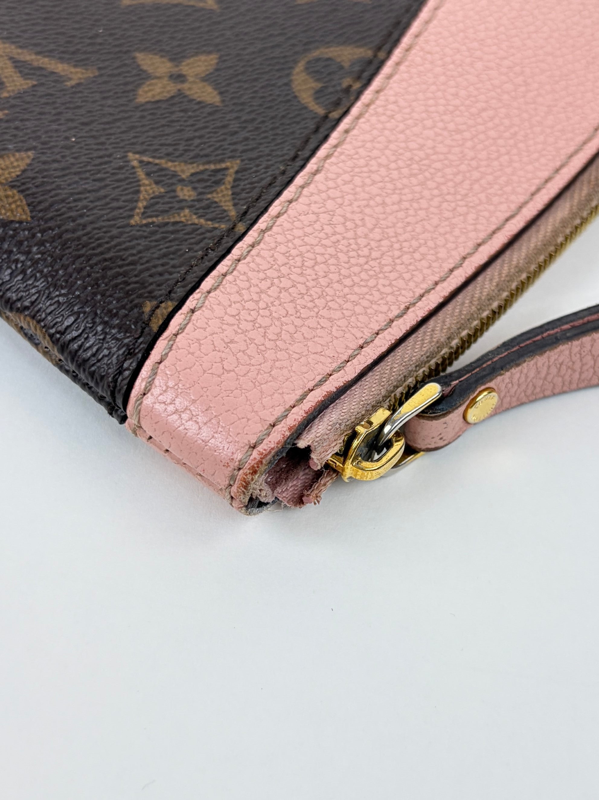 Louis Vuitton pink monogram daily pouch