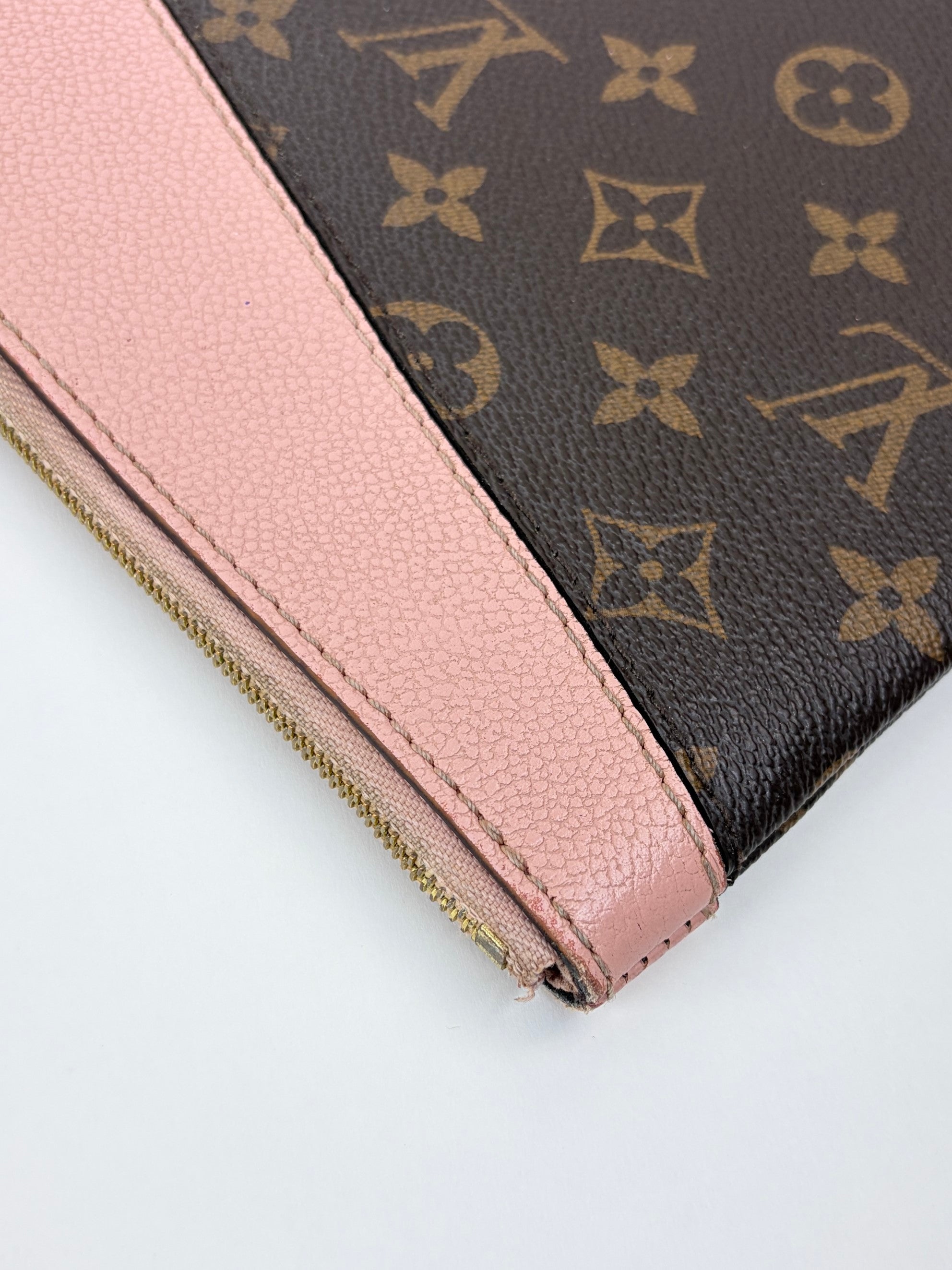 Louis Vuitton pink monogram daily pouch