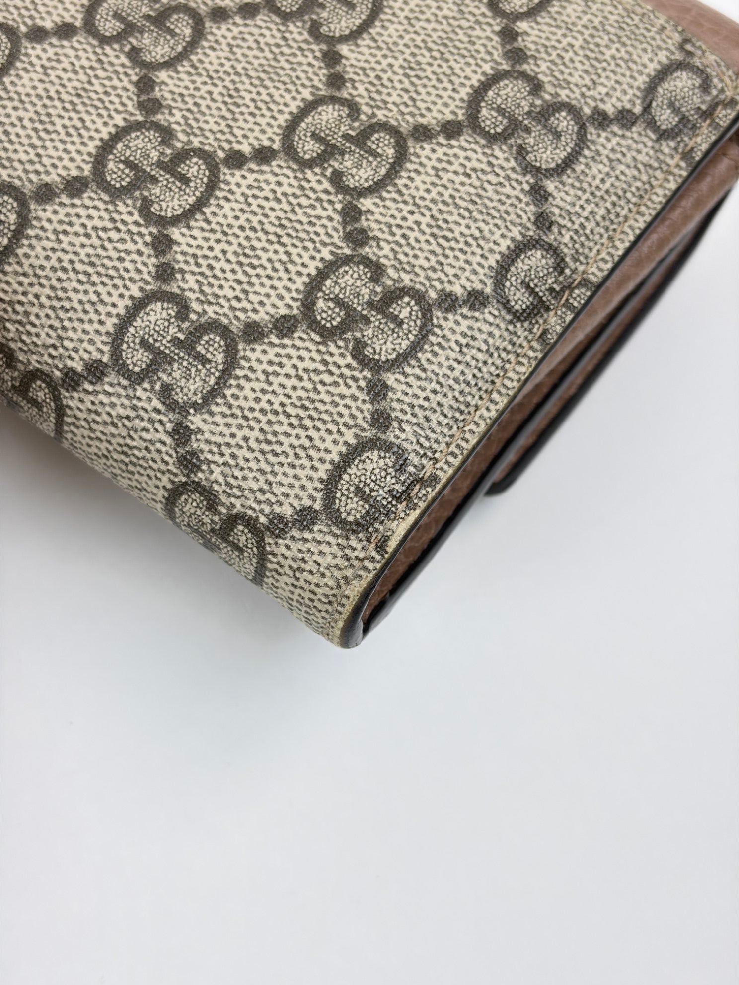 Gucci Bicolor GG Marmont Continental Wallet