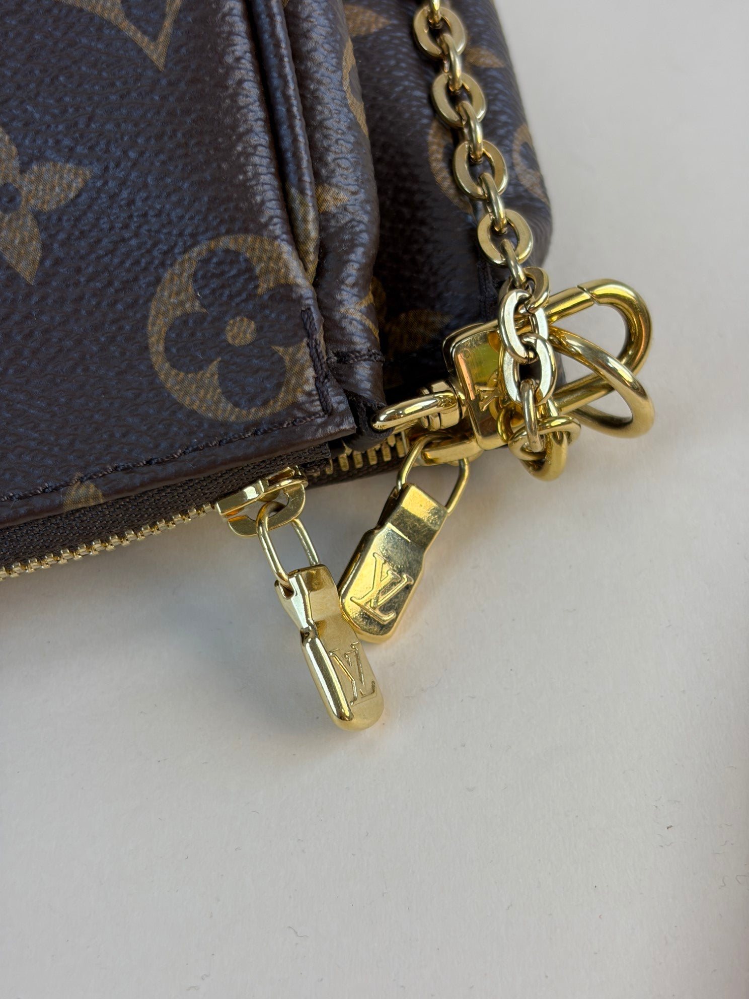 Louis Vuitton Monogram Khaki Multi Pochette Shoulder Bag