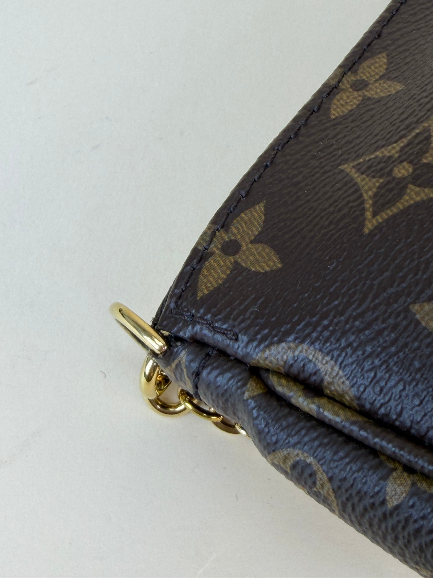 Louis Vuitton Monogram Khaki Multi Pochette Shoulder Bag