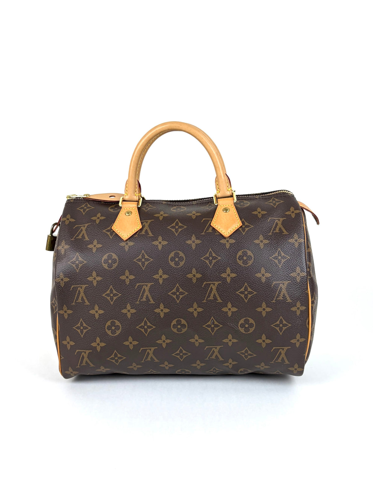 louis Vuitton monogram canvas speedy 30 tote bag