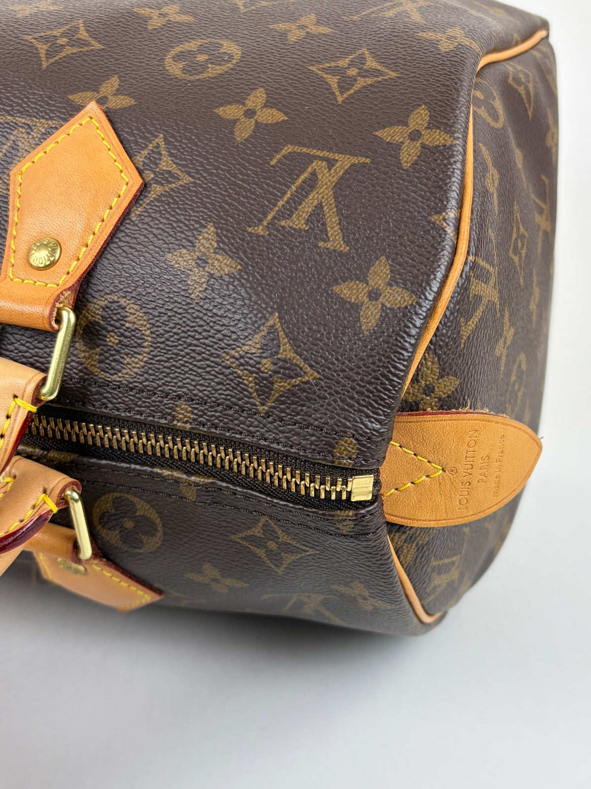 louis Vuitton monogram canvas speedy 30 tote bag