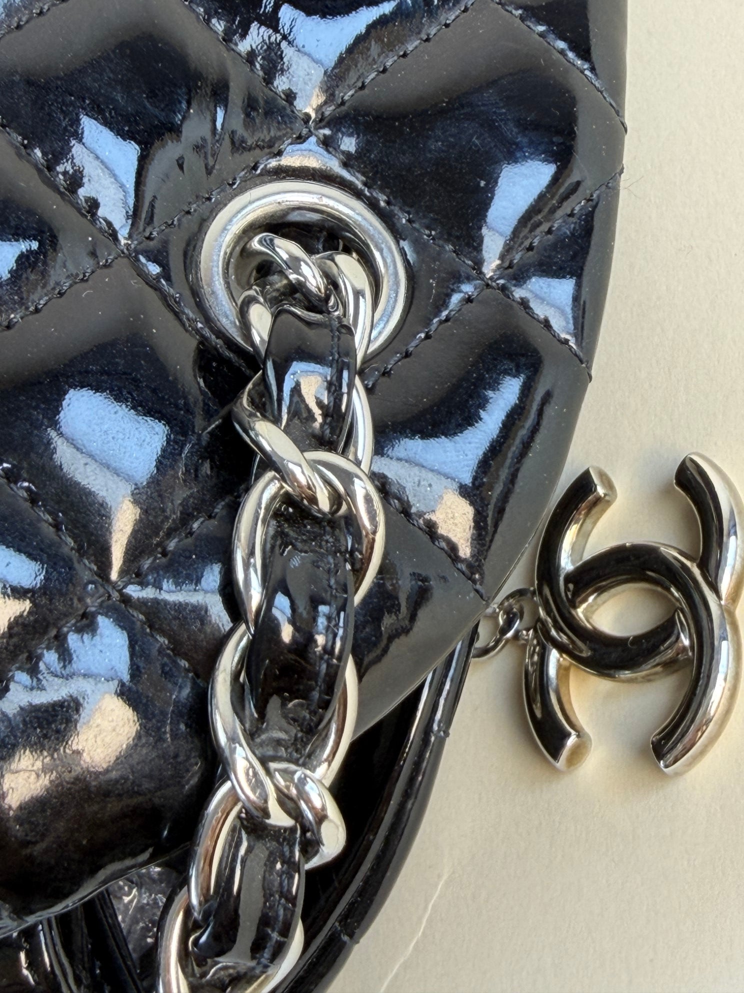 Chanel Black Small Just Mademoiselle Bowling Bag