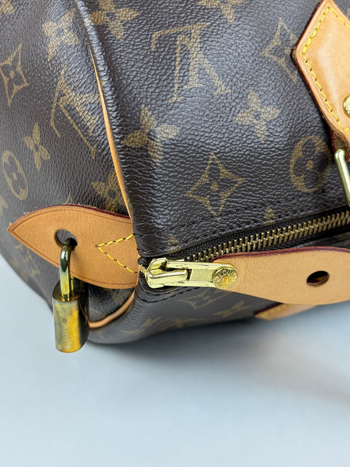 louis Vuitton monogram canvas speedy 30 tote bag