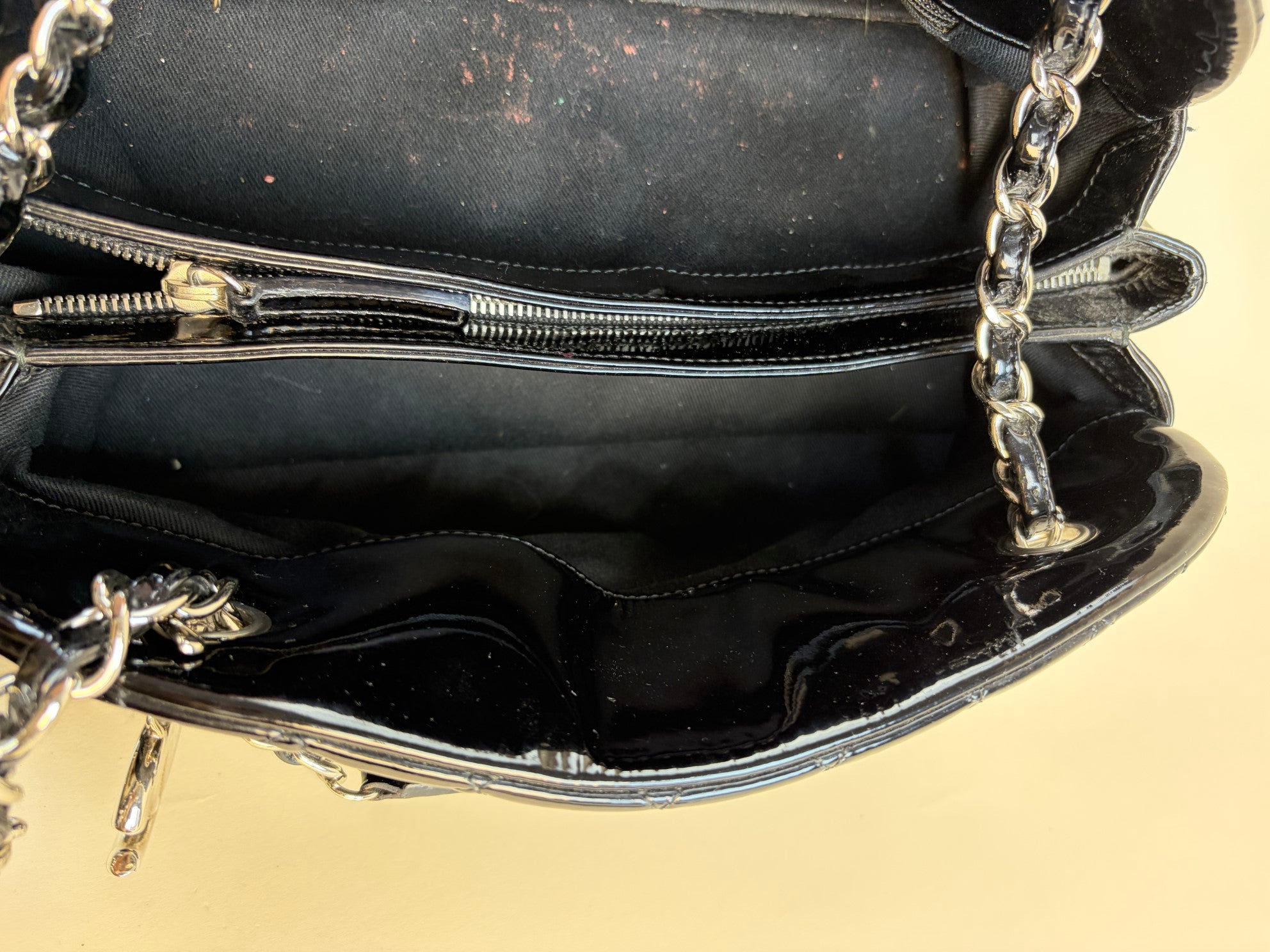 Chanel Black Small Just Mademoiselle Bowling Bag