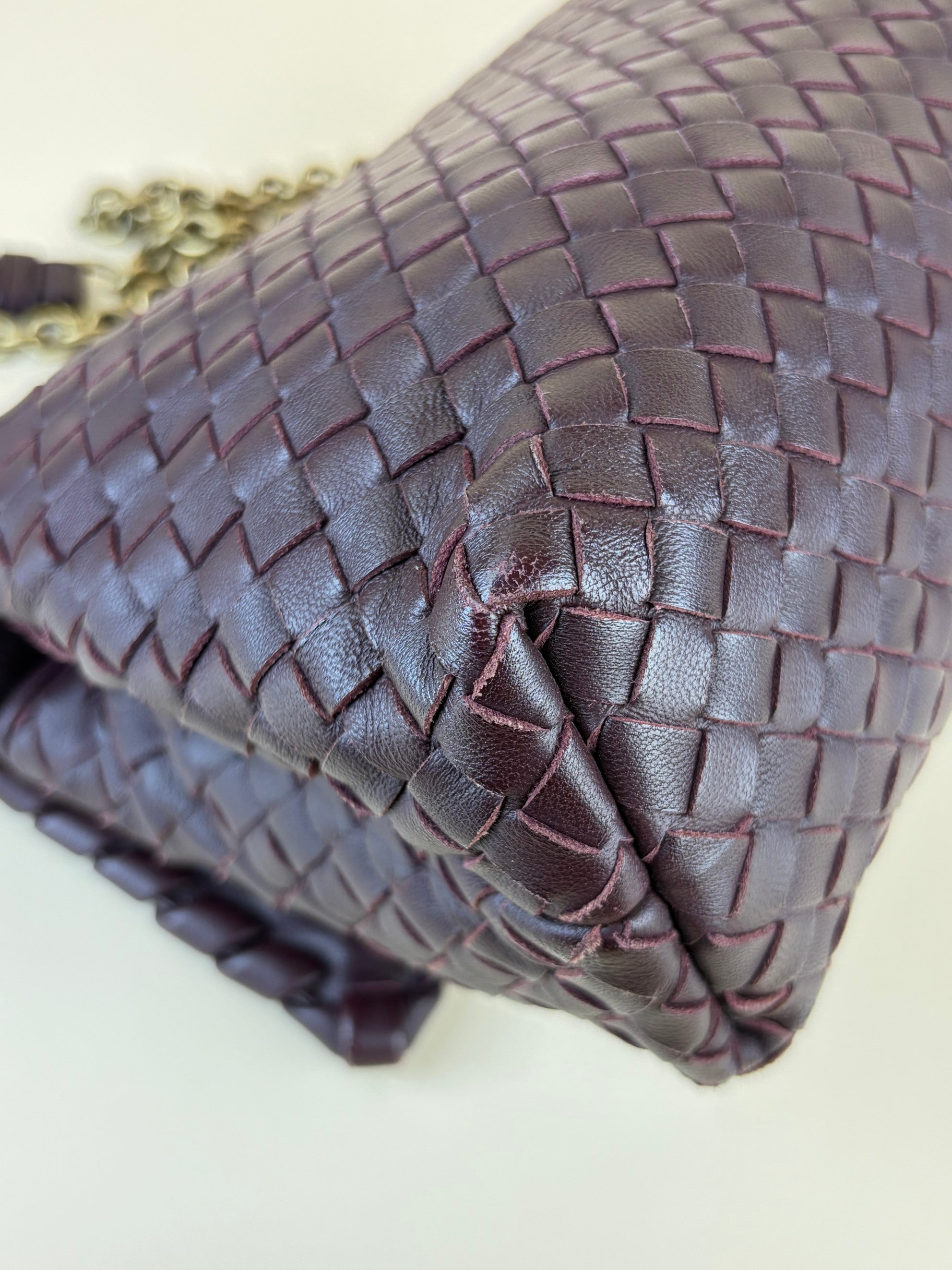 Bottega Veneta Burgundy Small Olimpia shoulder bag Bag