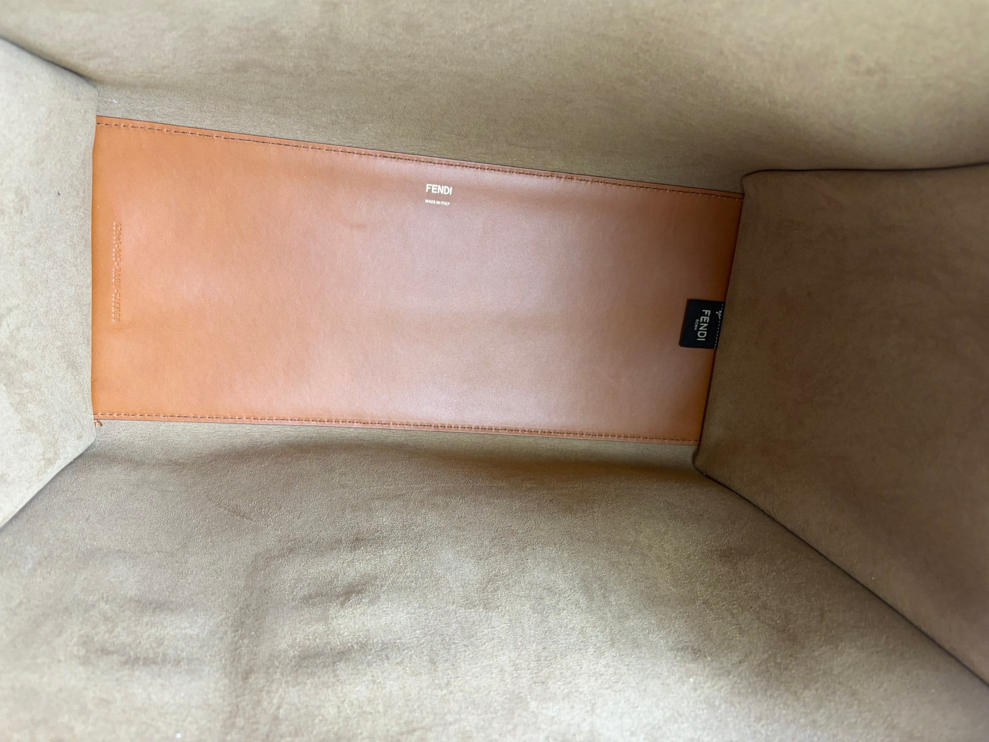 Fendi Brown Sunshine Large Tote Bag