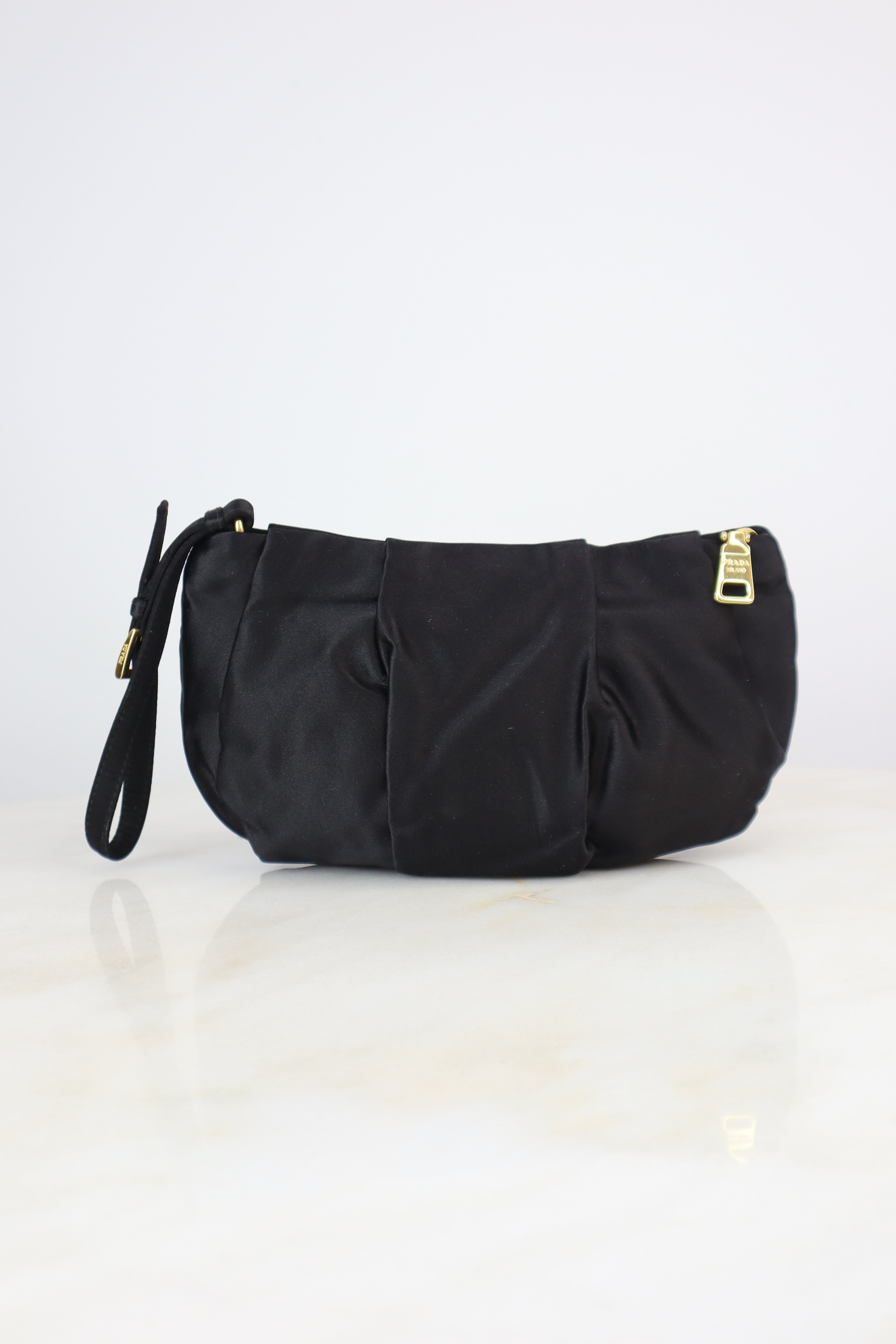 Prada Black Nylon Clutch