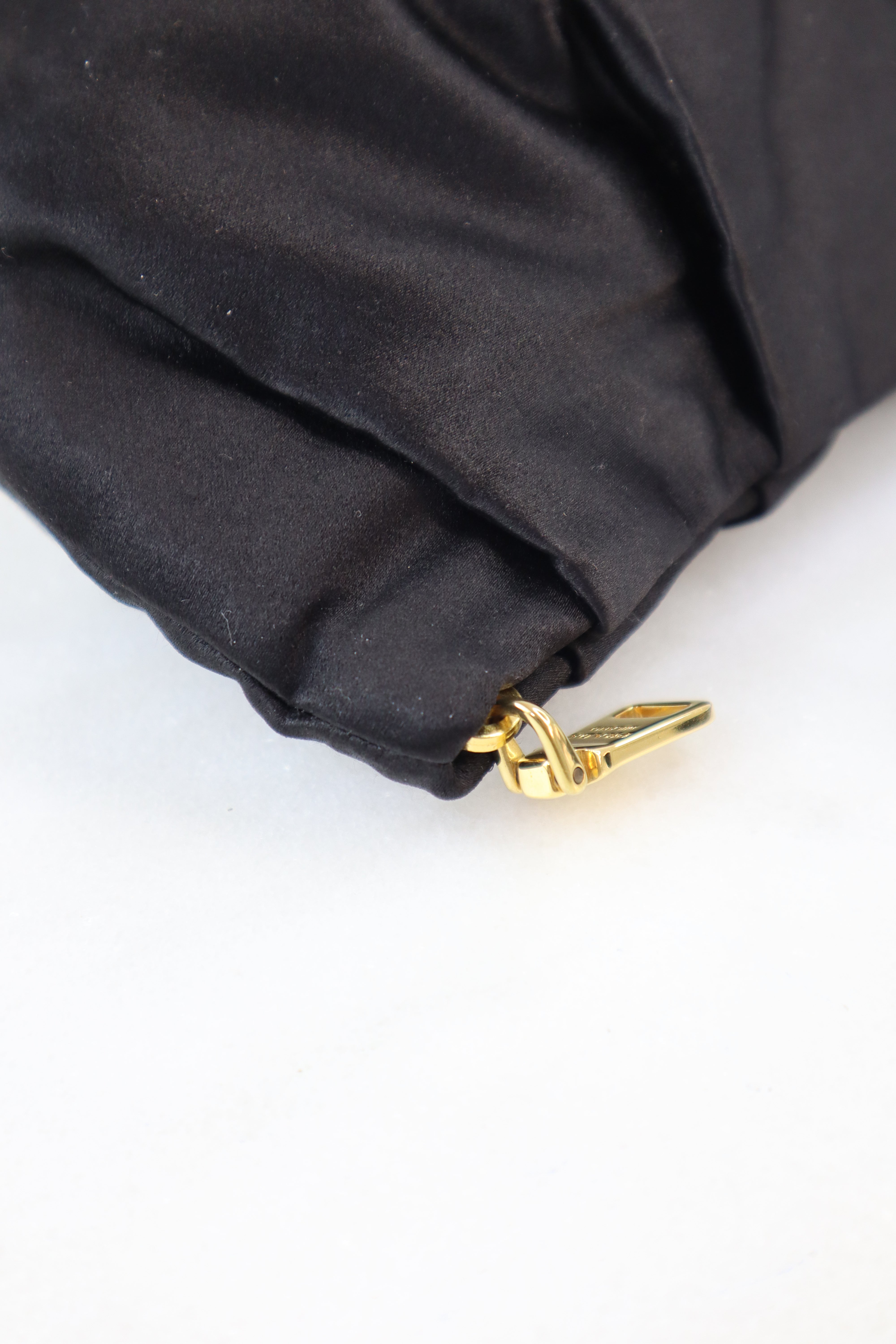 Prada Black Nylon Clutch