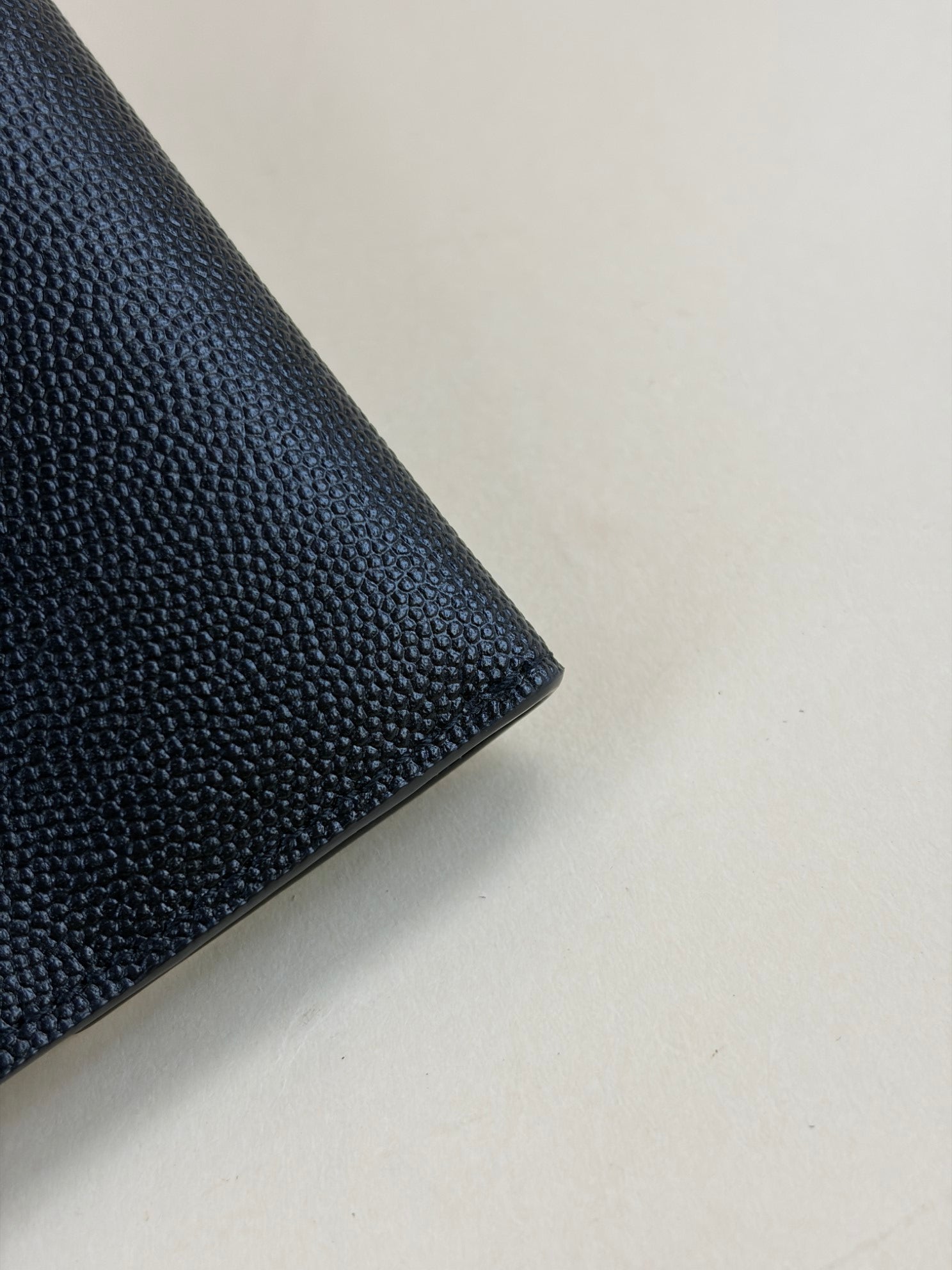 YSL Black Uptown Pouch