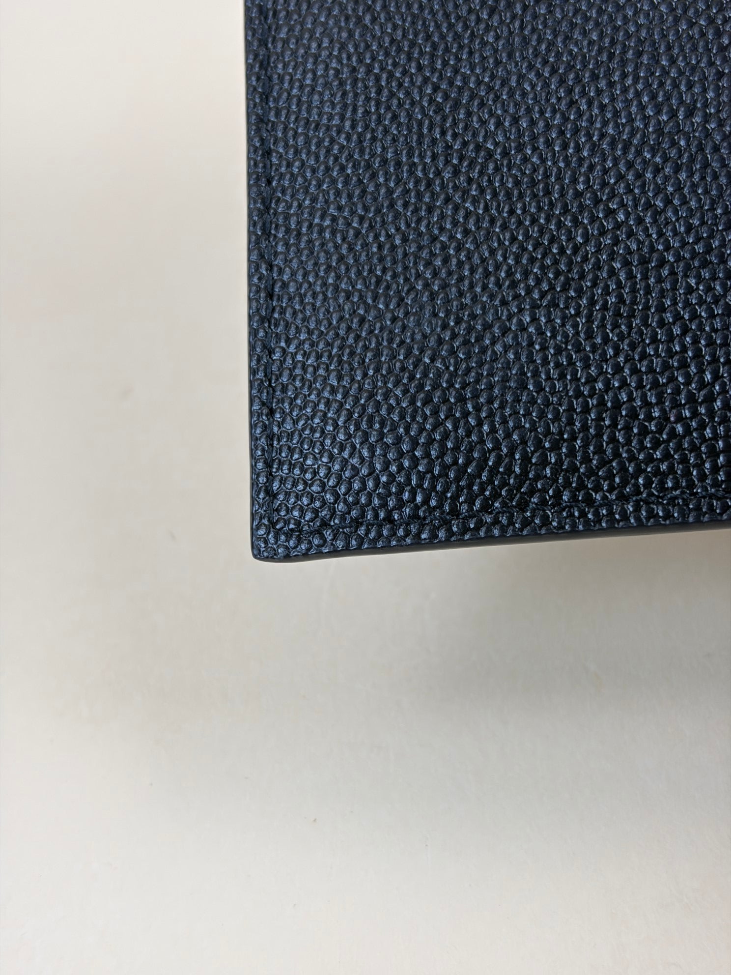 YSL Black Uptown Pouch