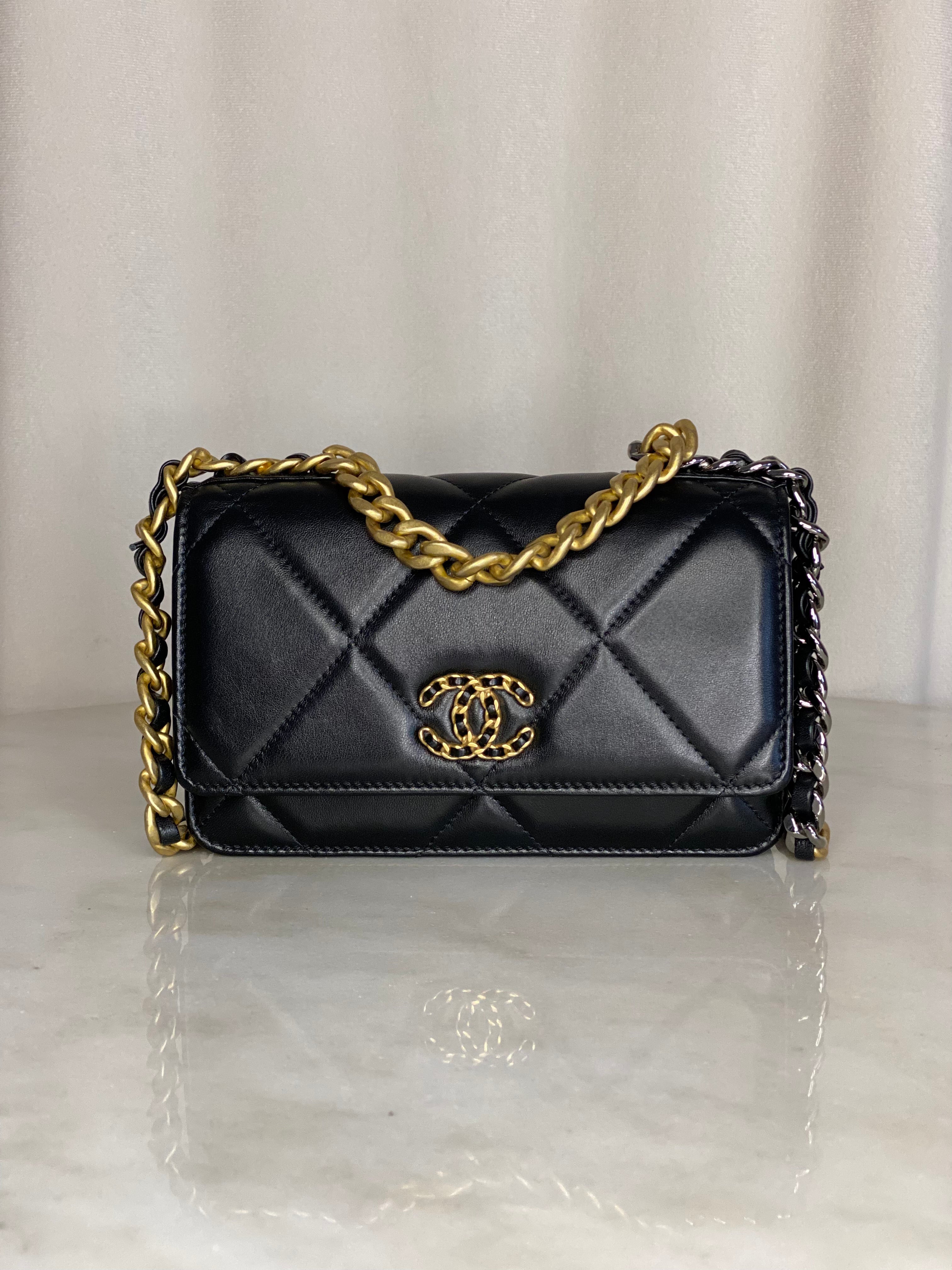 Chanel Black 19 WOC-Wallet Chain-Chanel-The Closet Egypt