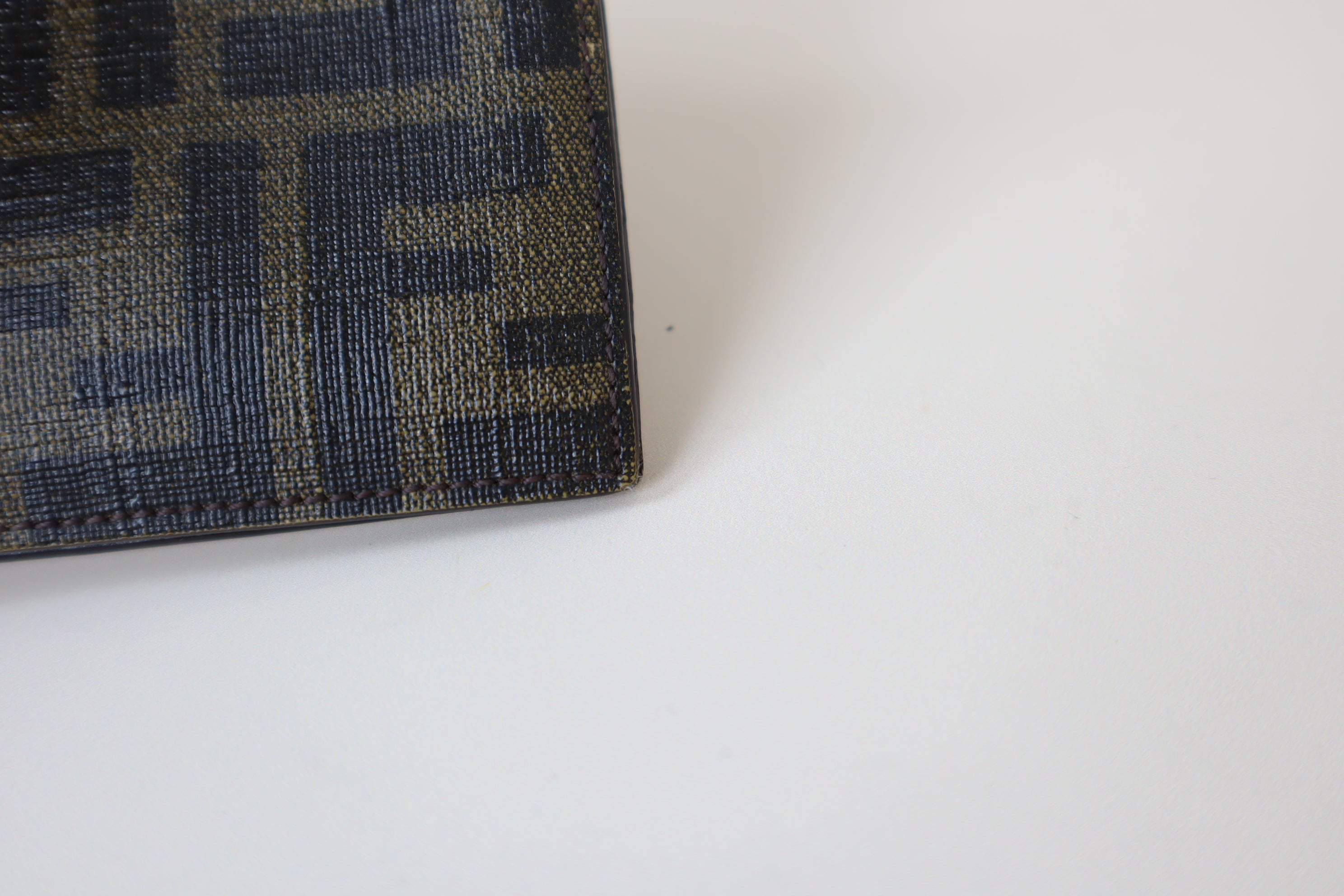 Fendi Brown Zucca Small Wallet