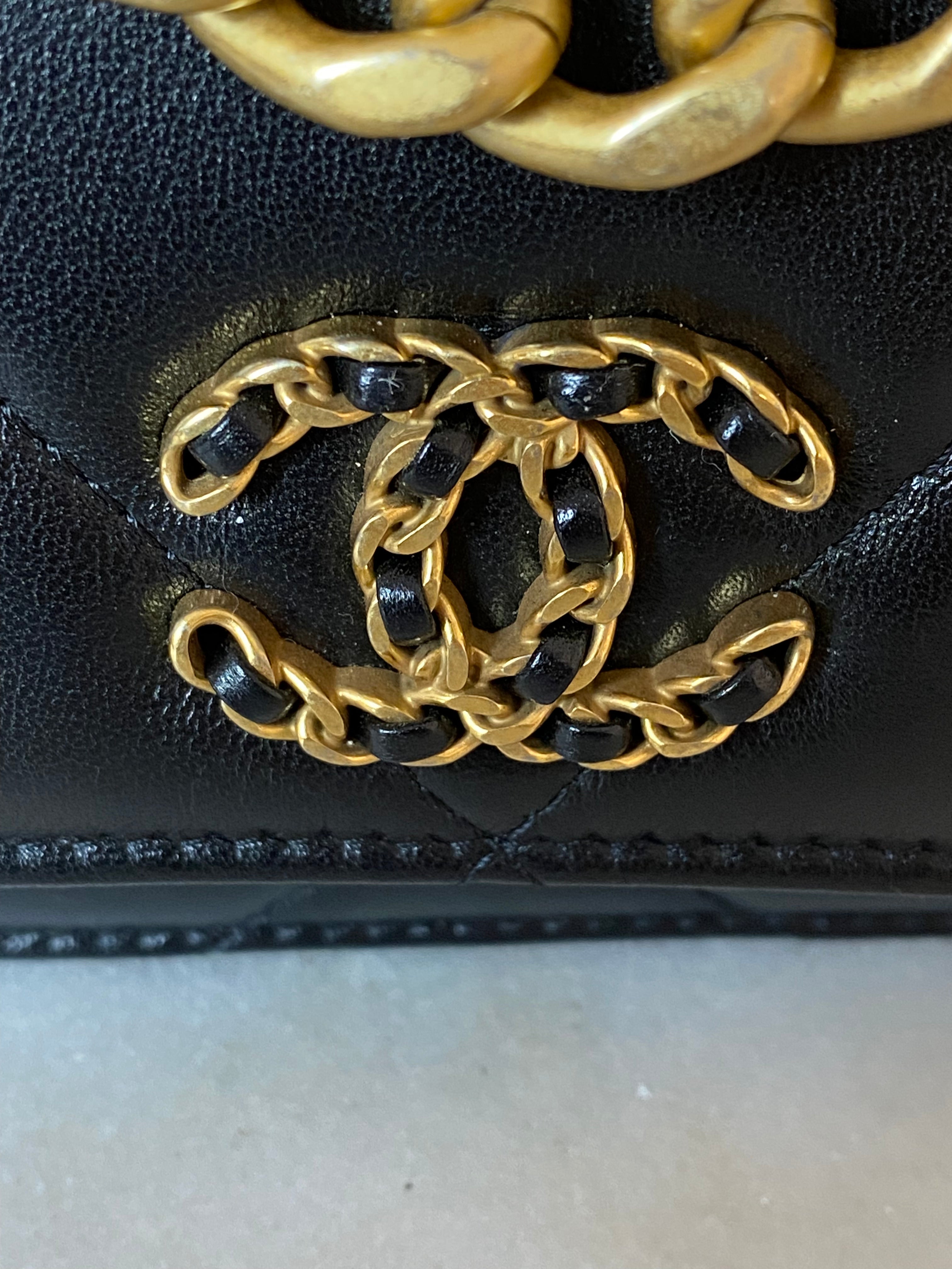 Chanel Black 19 WOC-Wallet Chain-Chanel-The Closet Egypt
