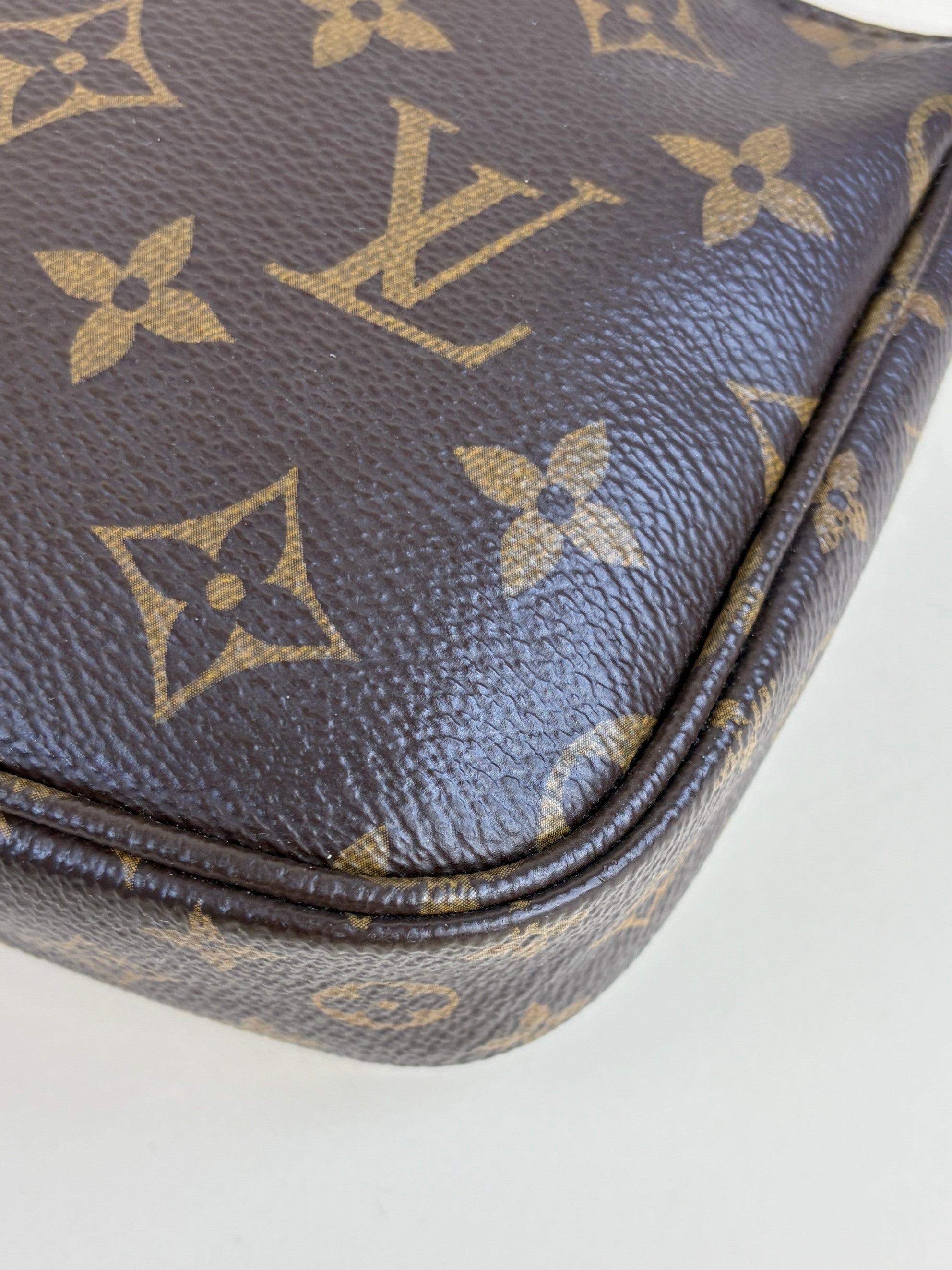 Louis Vuitton monogram khaki multi pochette