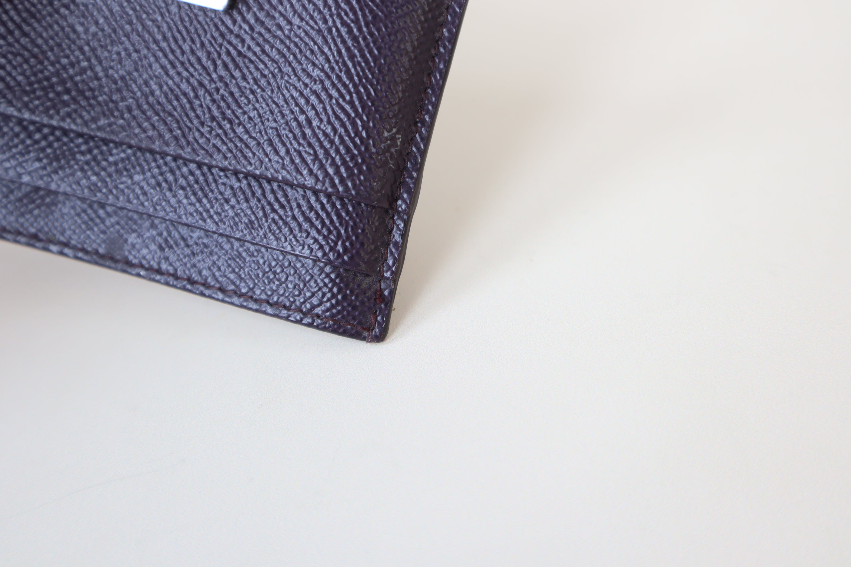 Dolce & Gabbana Burgundy Card Holder